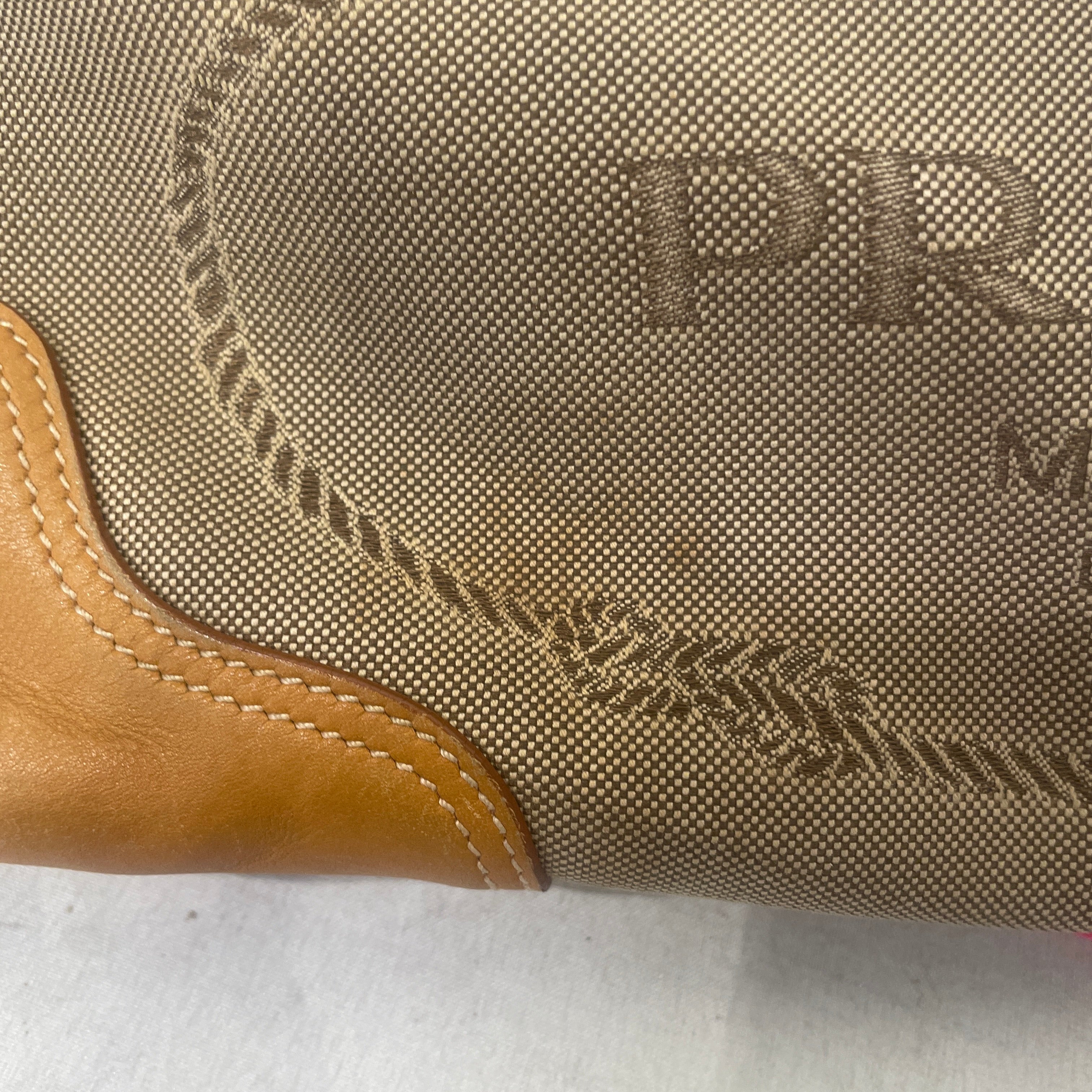 PRADA/Bag/Cotton/BEG/JACQUARD CANVAS BAG view 6