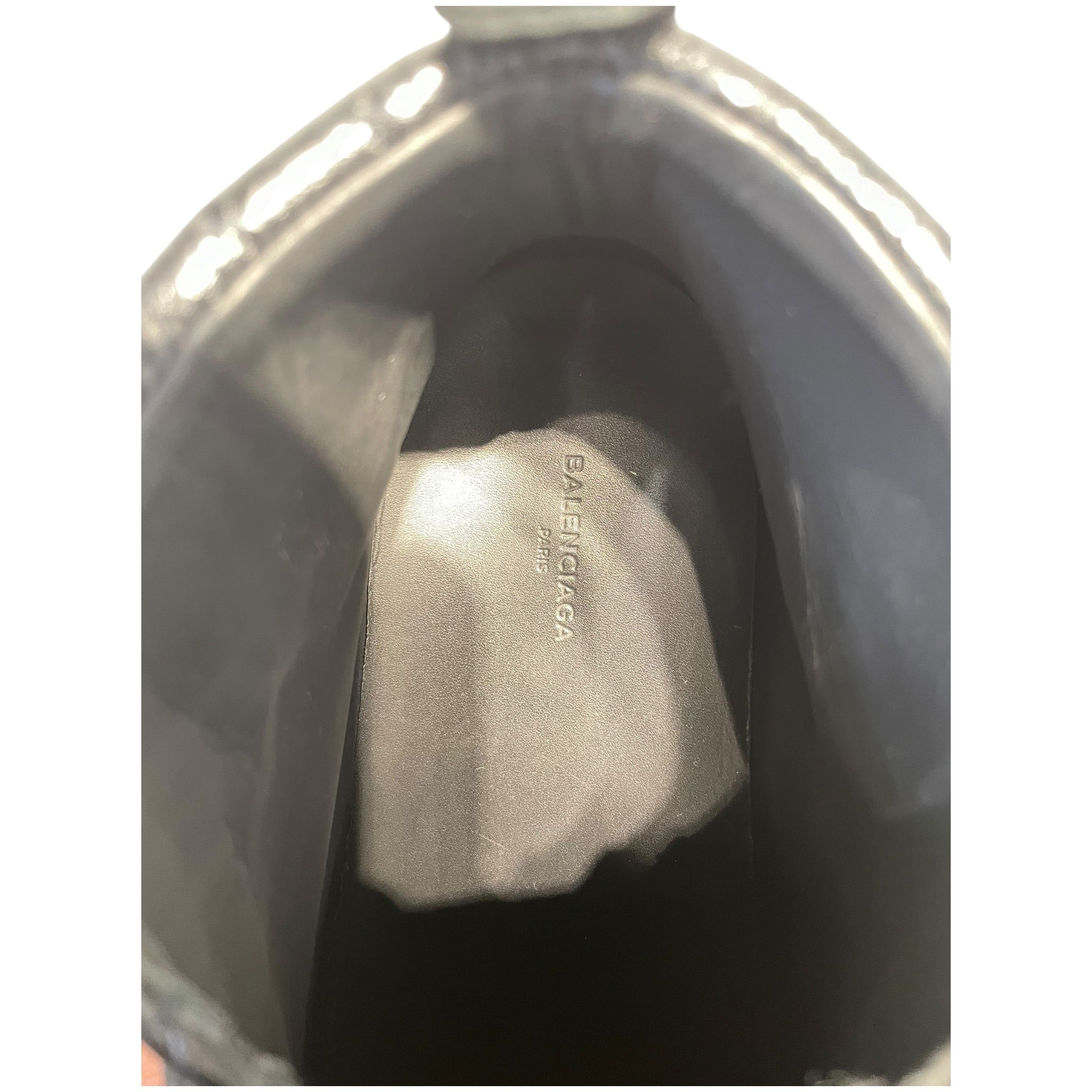 BALENCIAGA/Low-Sneakers/EU 44/Leather/BLK/ARENA SNEAKERS view 3