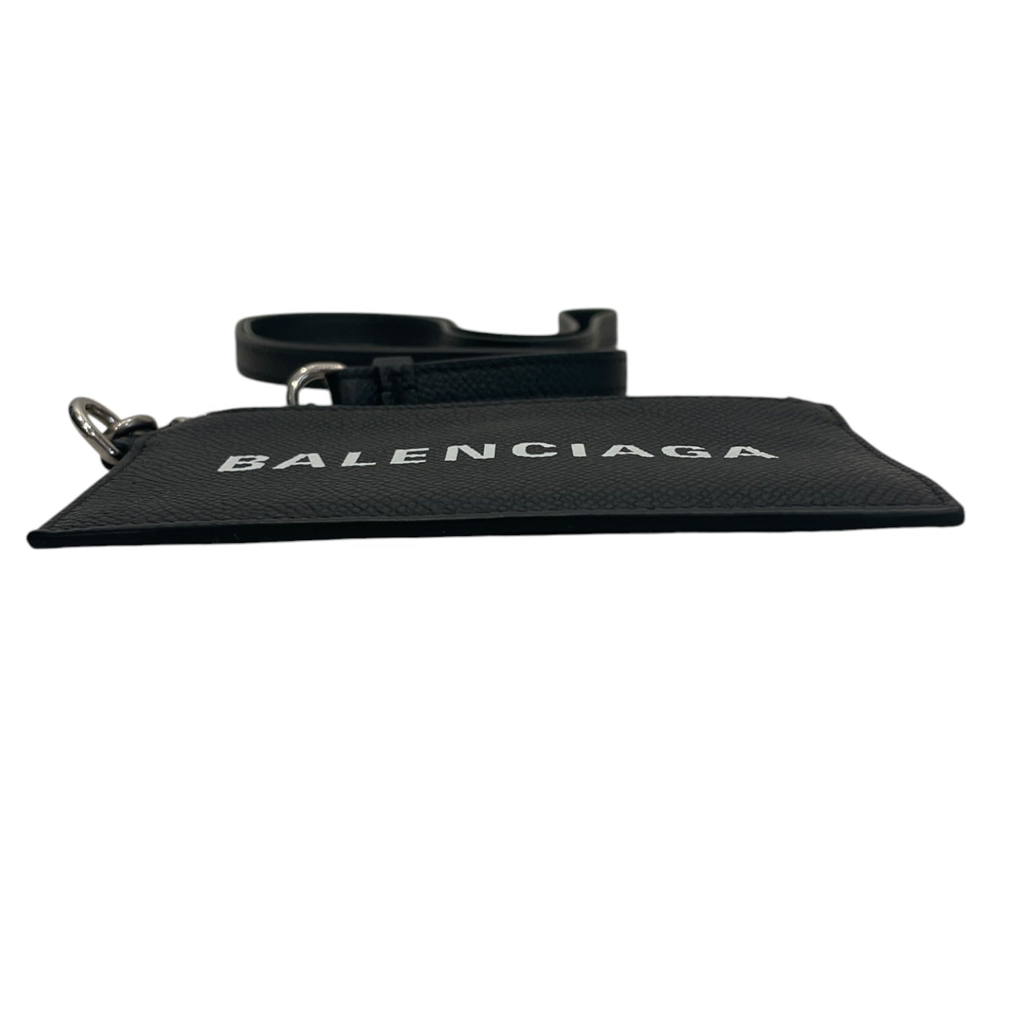 BALENCIAGA/Wallet/Graphic/Leather/BLK/M's/STRAP view 3