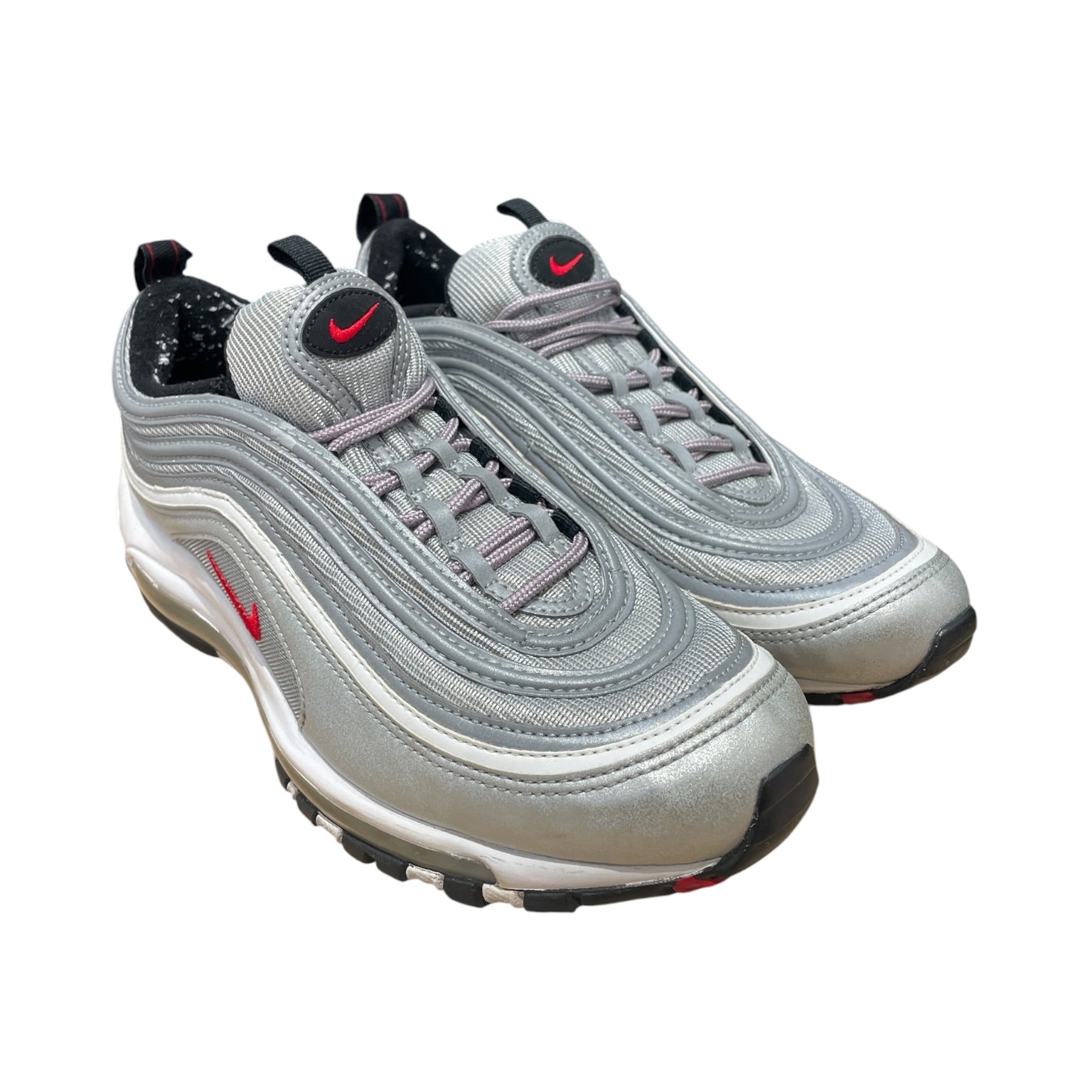 NIKE/AIR MAX 97 OG QS/Low-Sneakers/US 9/Leather/SLV/884421-001 view 1
