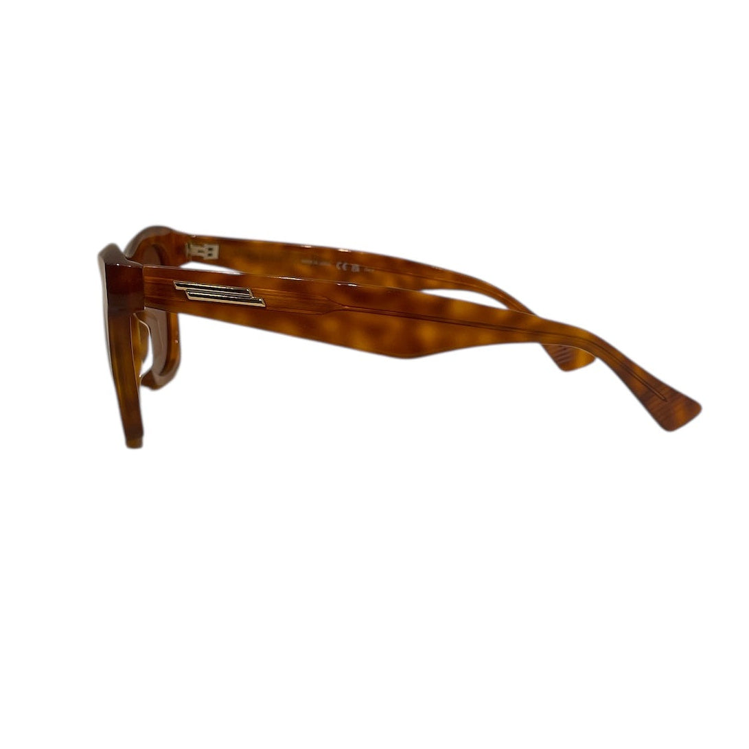 BOTTEGA VENETA/Glasses/All Over Print/Plastic/BRW/BOTTEGA BRWN BLK GLASSES view 2