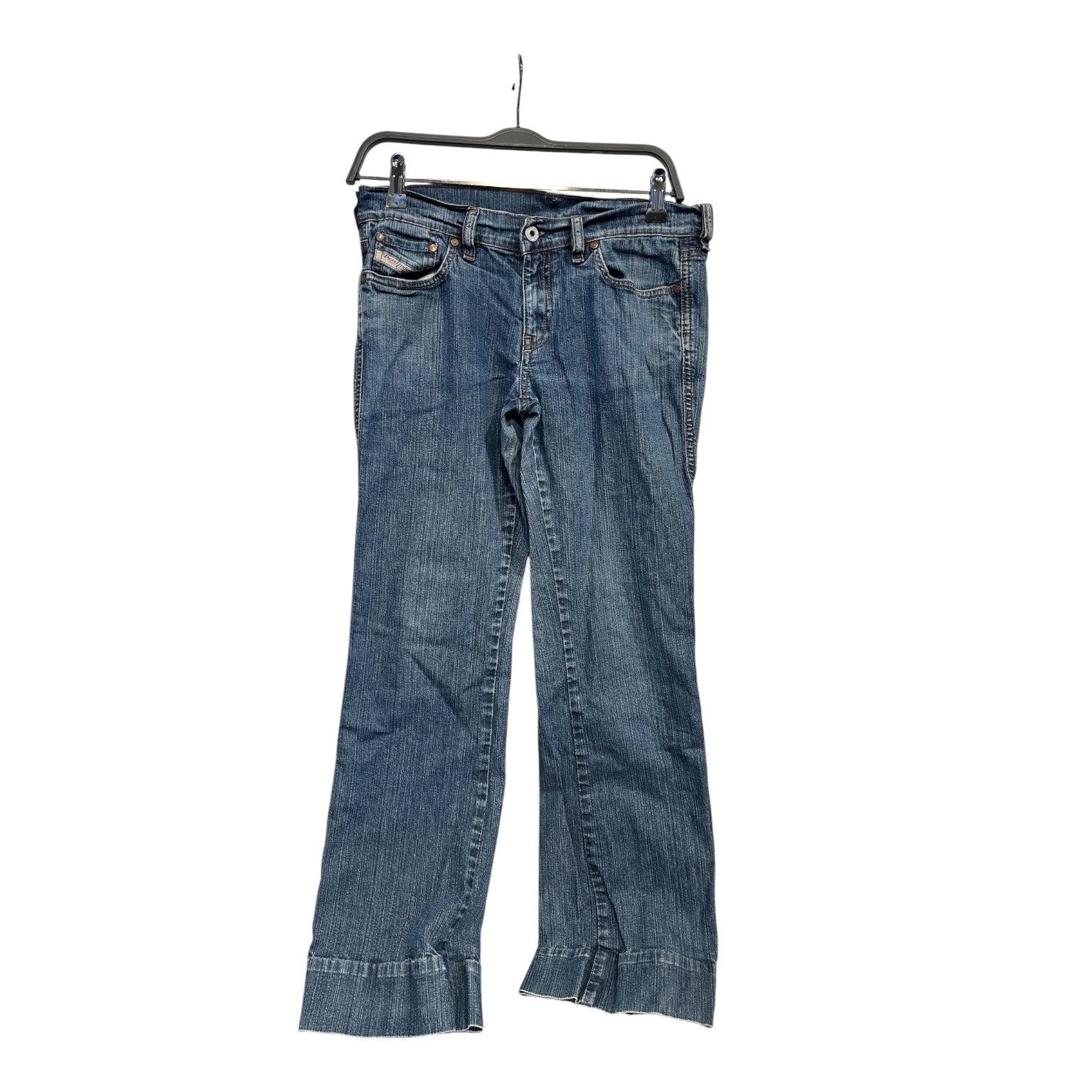 DIESEL/Bottoms/30/Denim/IDG/Brown Pocket Stitching view 1