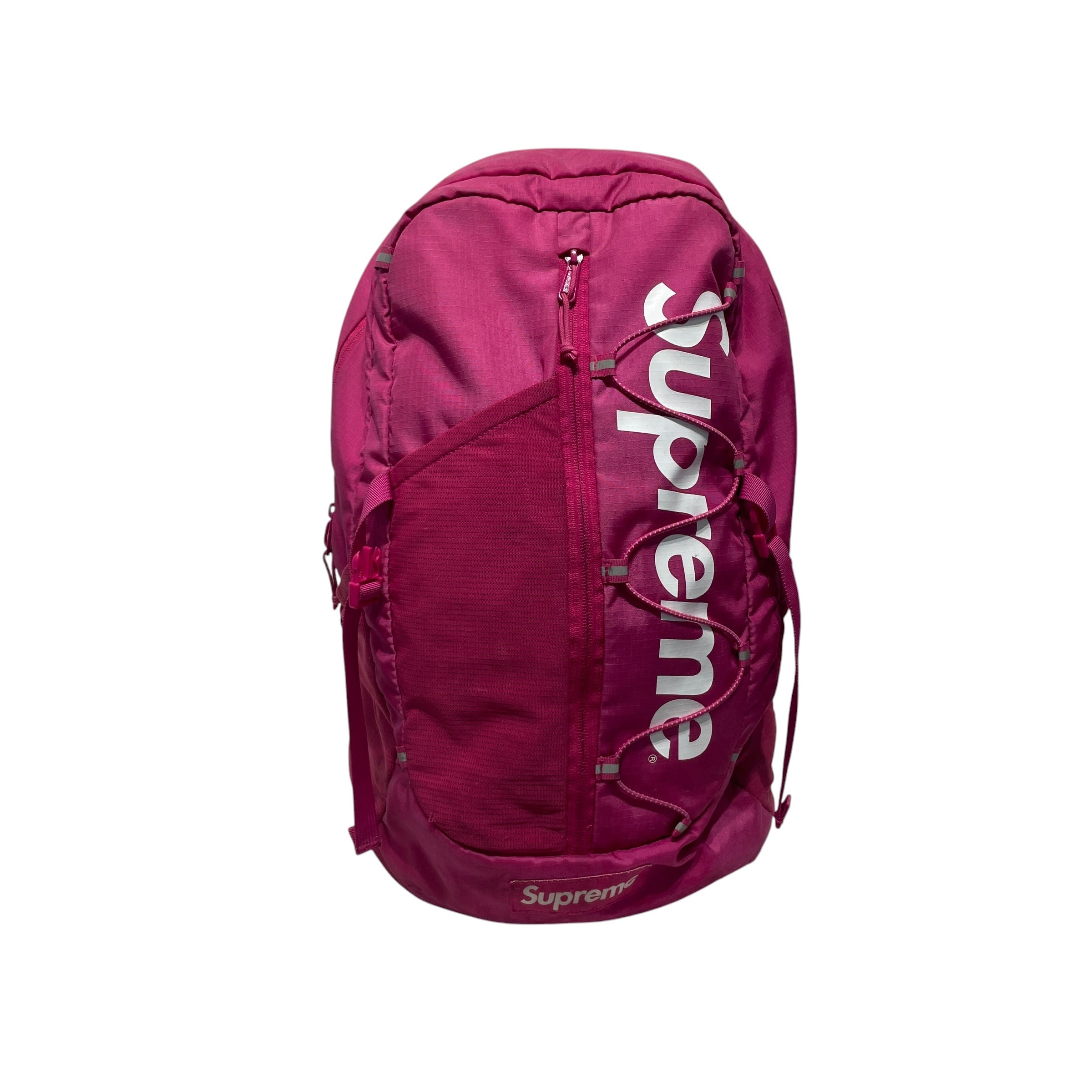 Supreme/Backpack/Nylon/RED/logo ss17 magenta view 1