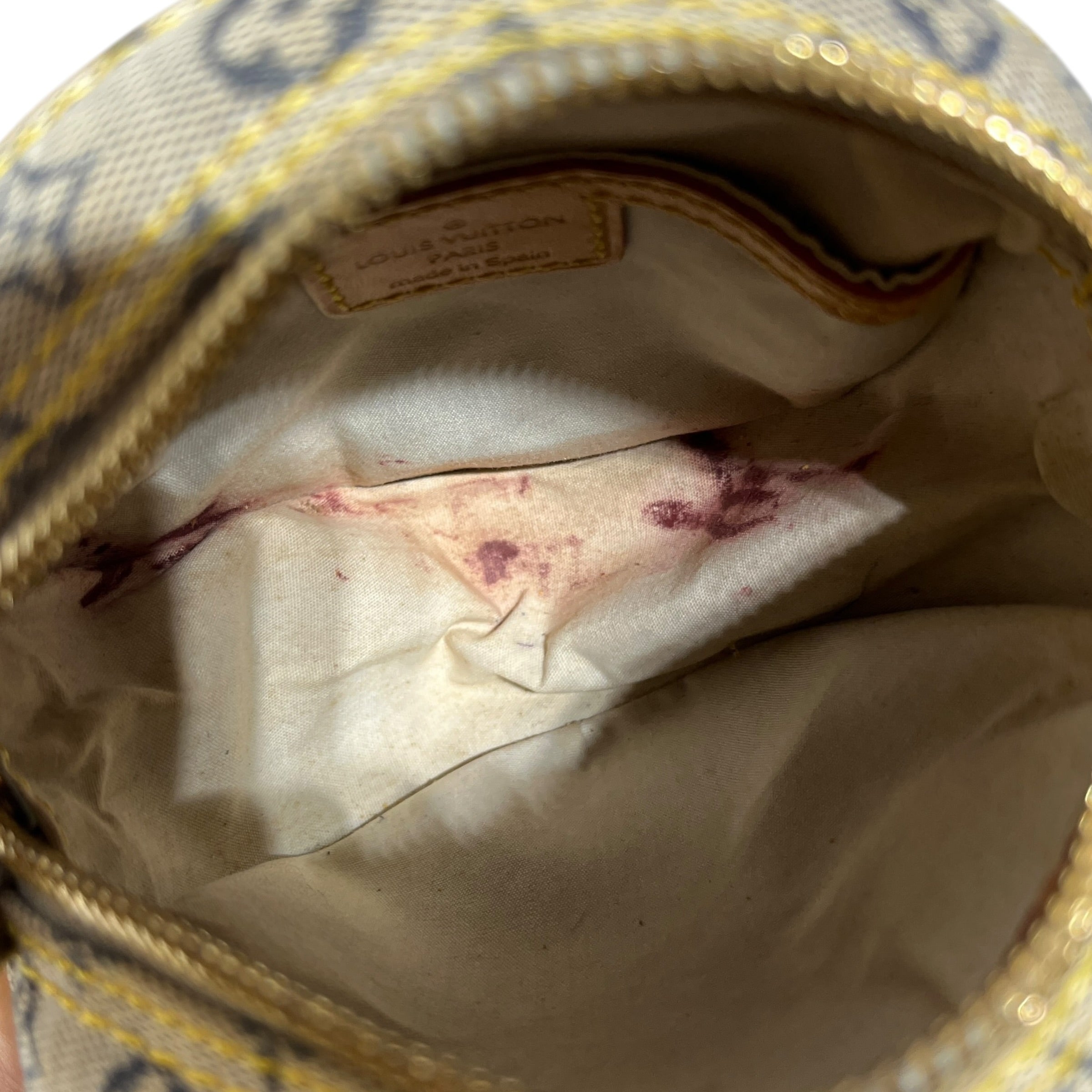 LOUIS VUITTON/Cross Body Bag/Cotton/GRY/JEANNE MINI CANVAS (JP) view 4