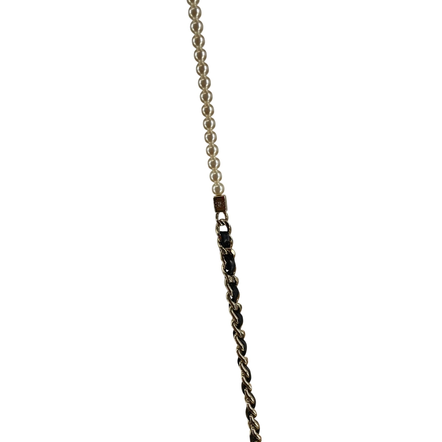 CHANEL/Cross Body Bag/Leather/BLK/25978324/GOLD HARDWARE view 9