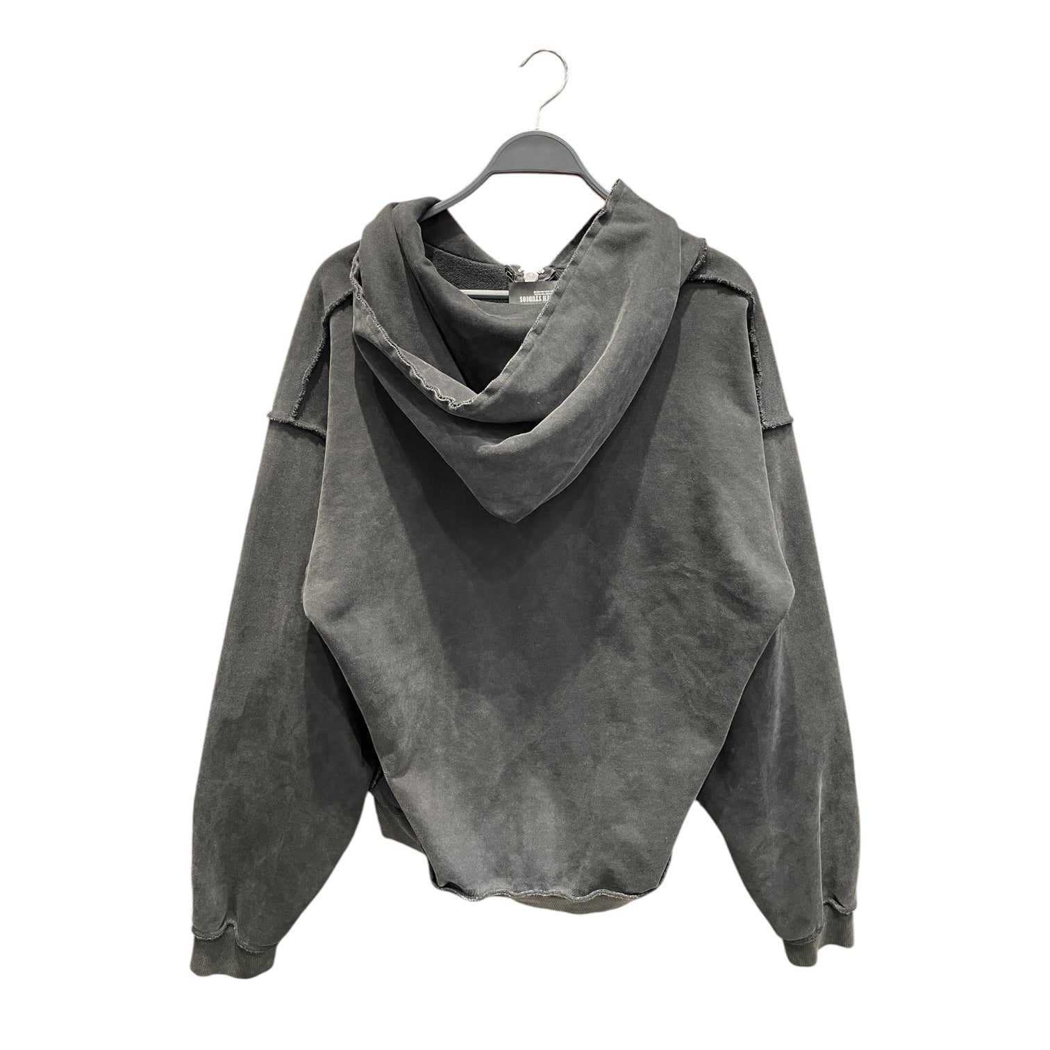 NO/FAITH STUDIOS/Zip Up Hoodie/2/Cotton/BLK/Tactical Force Graphic Hoodie view 2