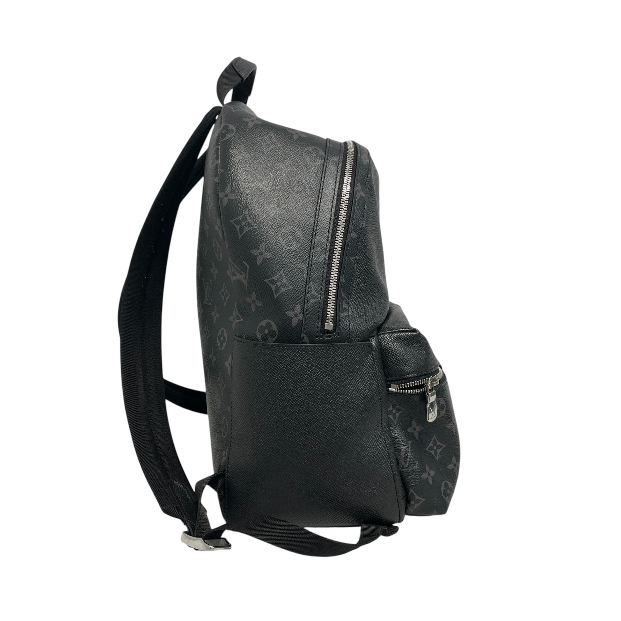 LOUIS VUITTON/Backpack/Monogram/Leather/BLK/Discovery Bag view 4