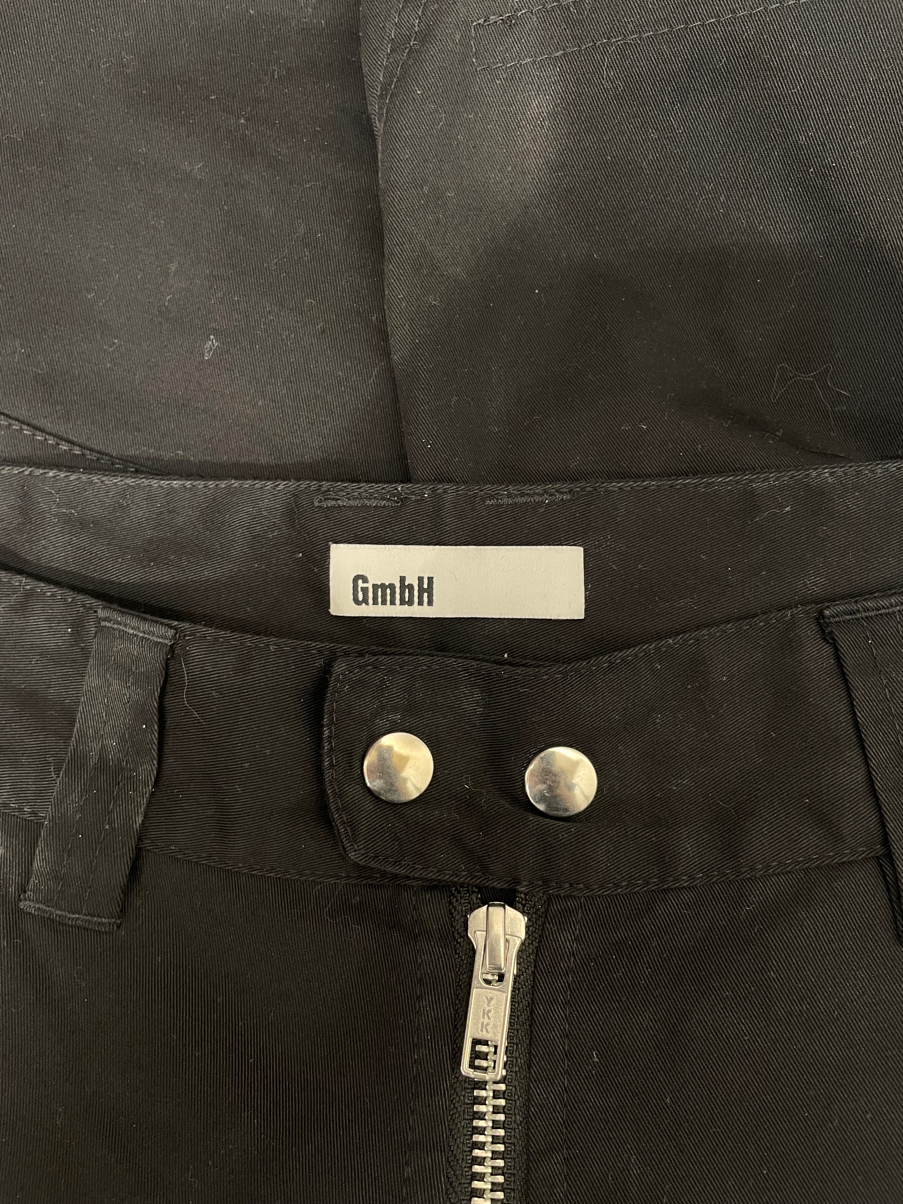 GMBH/Bottoms/28/Cotton/BLK/Joggers/Biker Zip Trousers view 3
