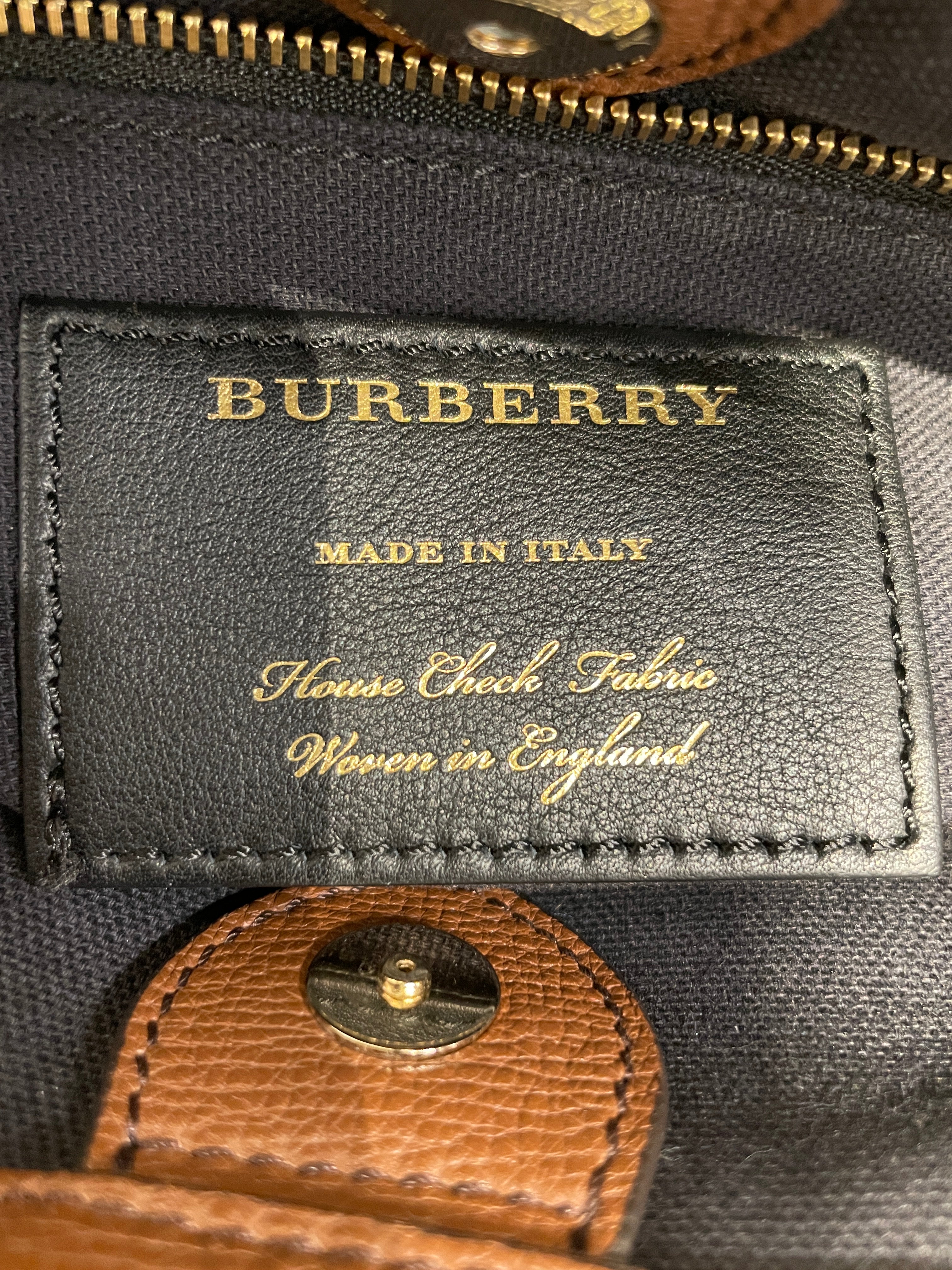 BURBERRY/Hand Bag/Leather/BRW/ view 6