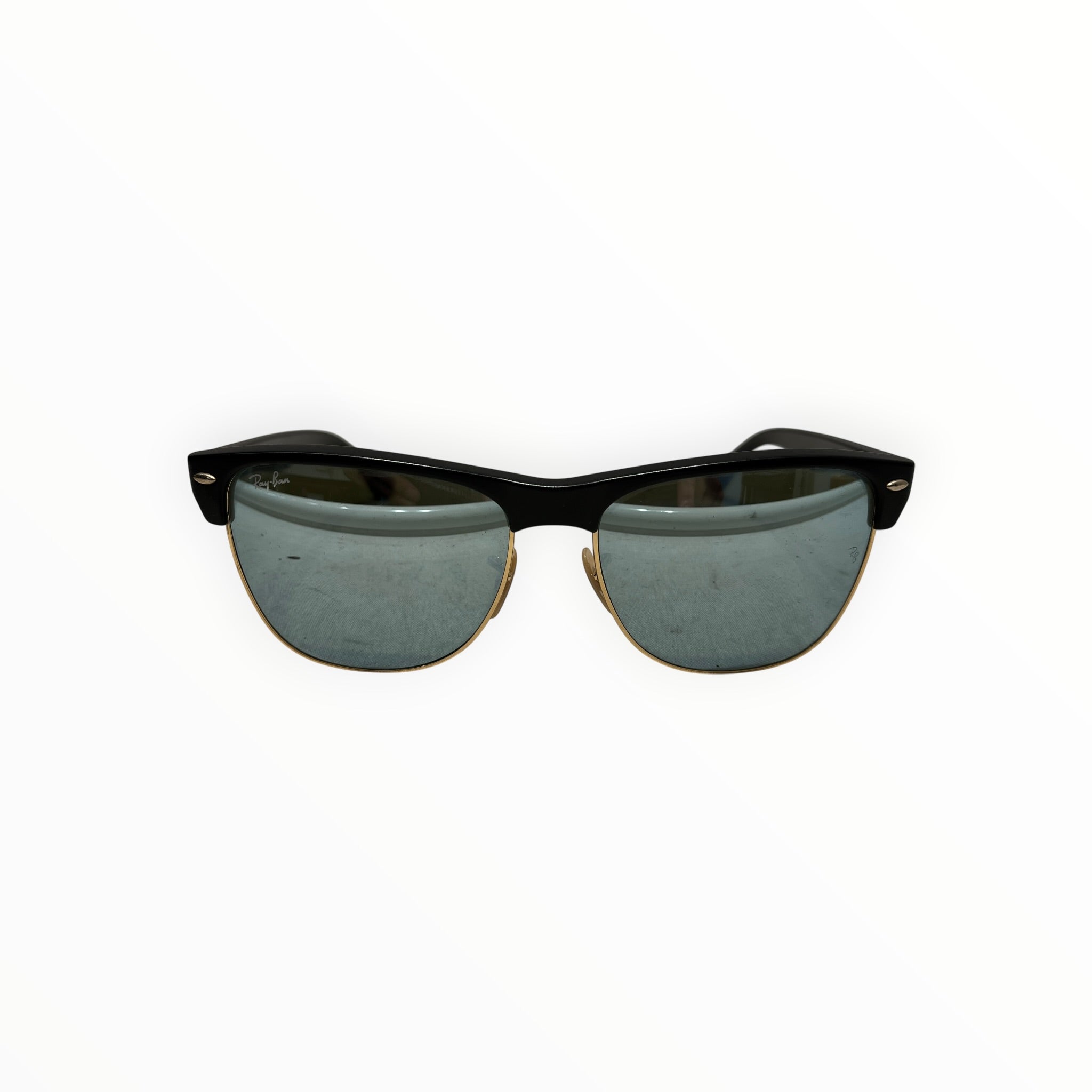 Ray-Ban/Sunglasses/Celluloid/BLK/M's/4175/CLUBMASTER OVERSIZED view 1