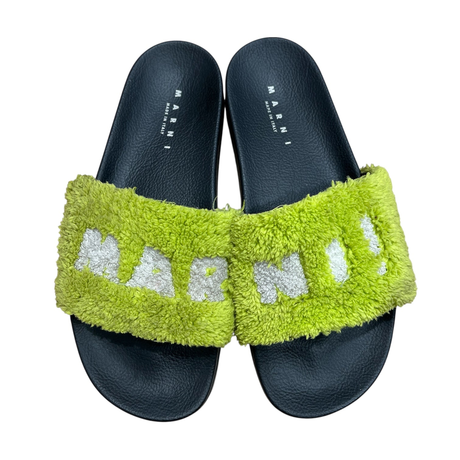MARNI/Sandals/EU 44/GRN/House Slides view 3