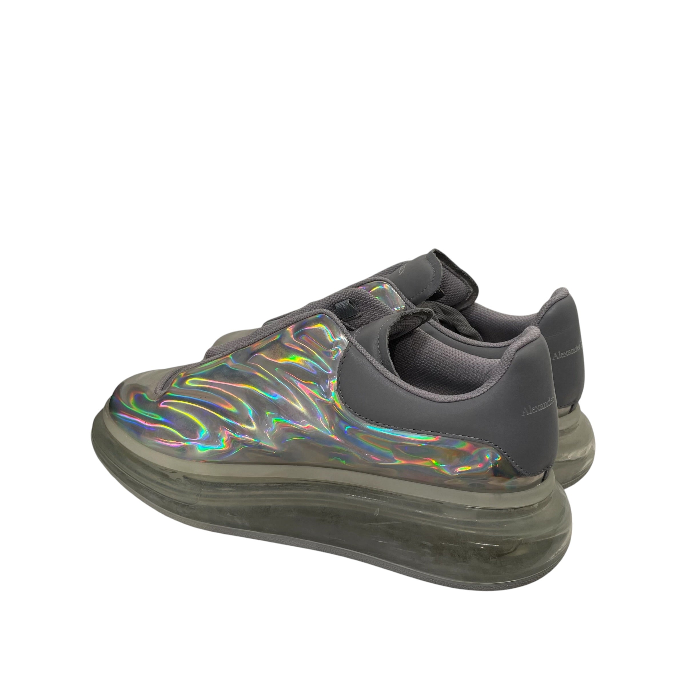 Alexander McQueen/Low-Sneakers/EU 42/Iridescent/SLV/oversized view 2