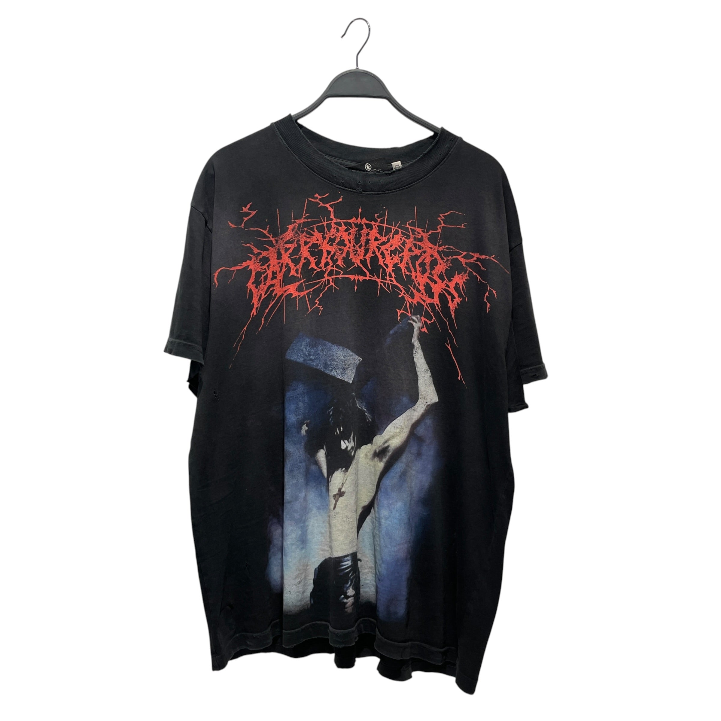 HELLSTAR/T-Shirt/XL/Cotton/BLK/carry cross view 1