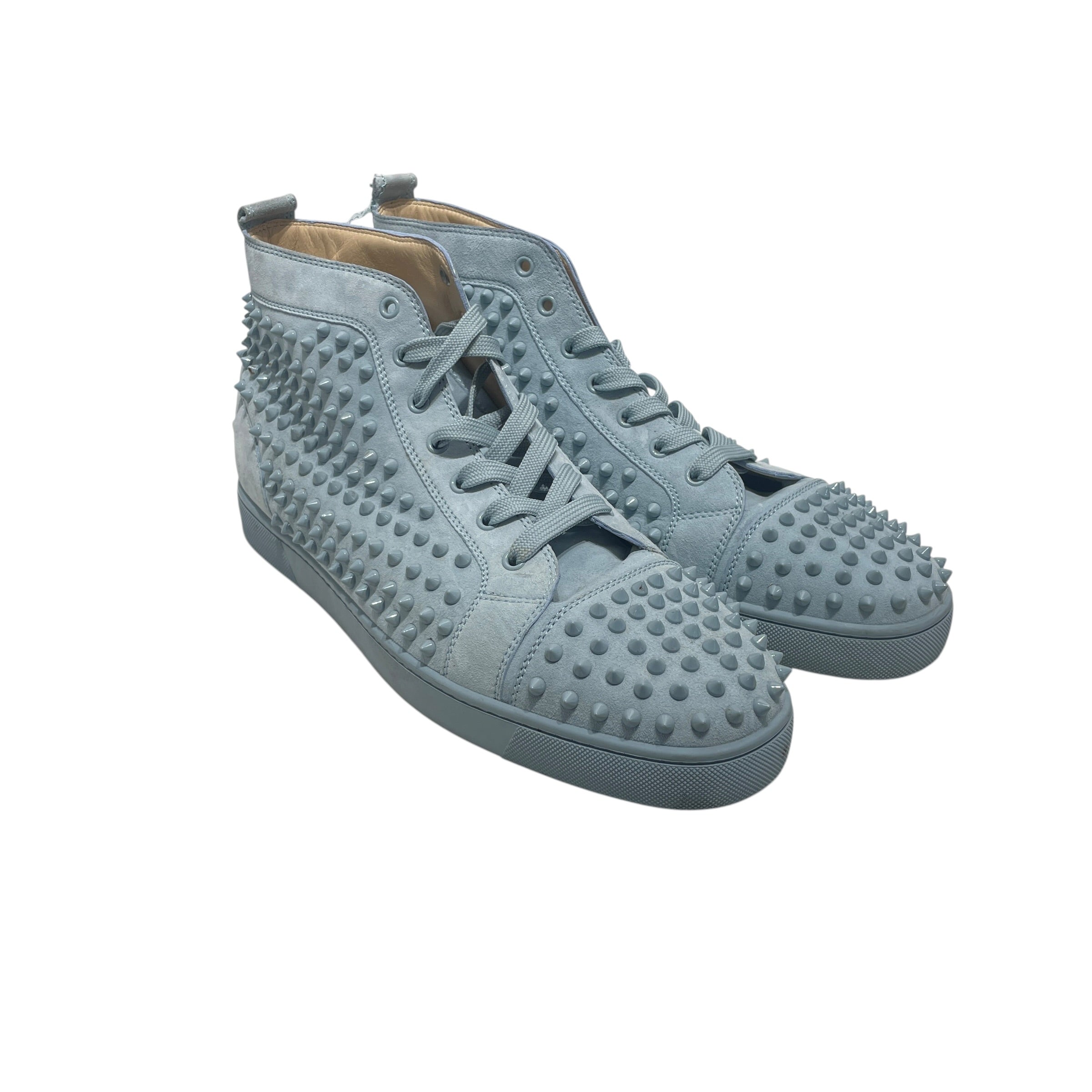 Christian Louboutin/Hi-Sneakers/EU 47.5/Acrylic/BLU/ view 1