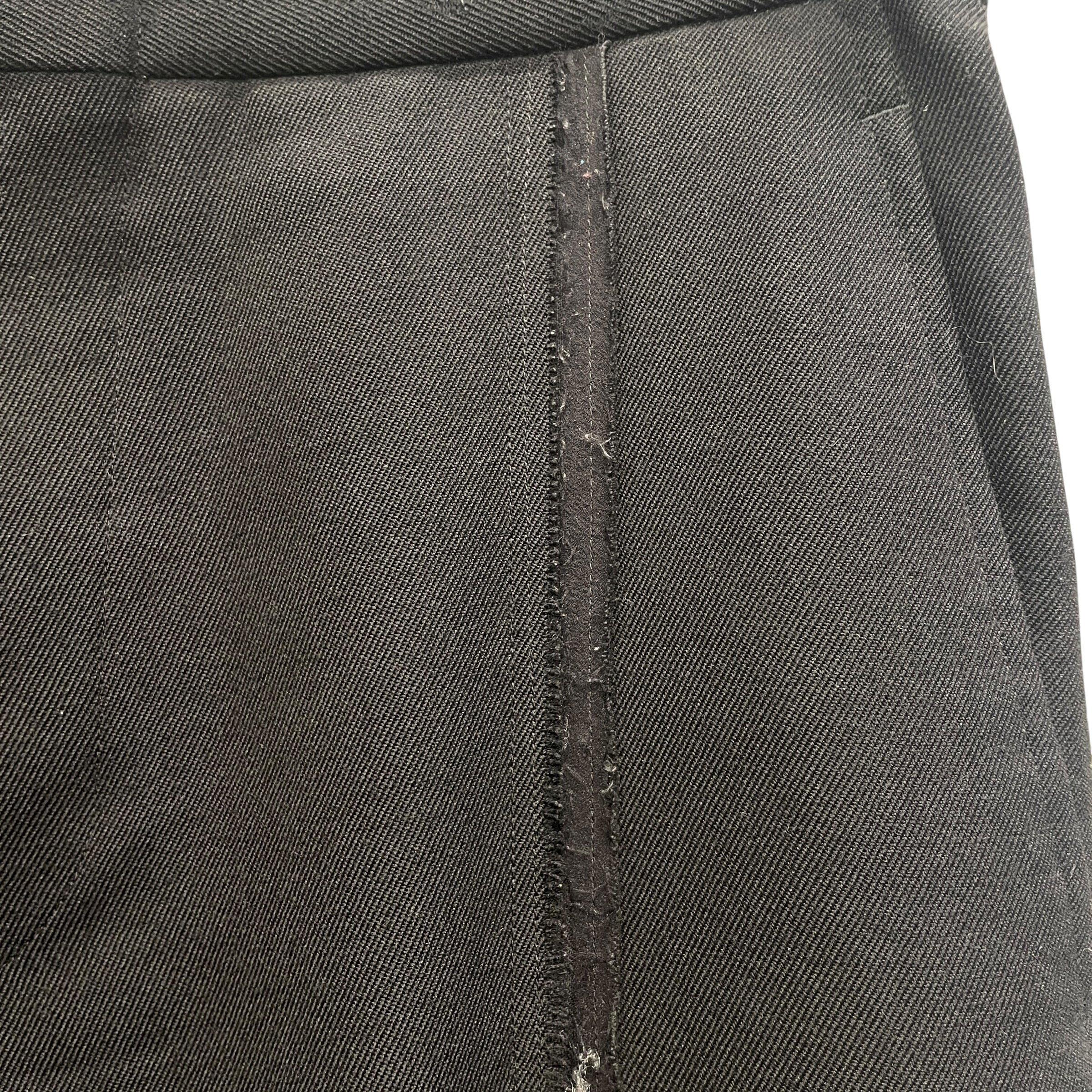 COMME des GARCONS/Pants/S/Cotton/BLK/RAWEDGES view 3
