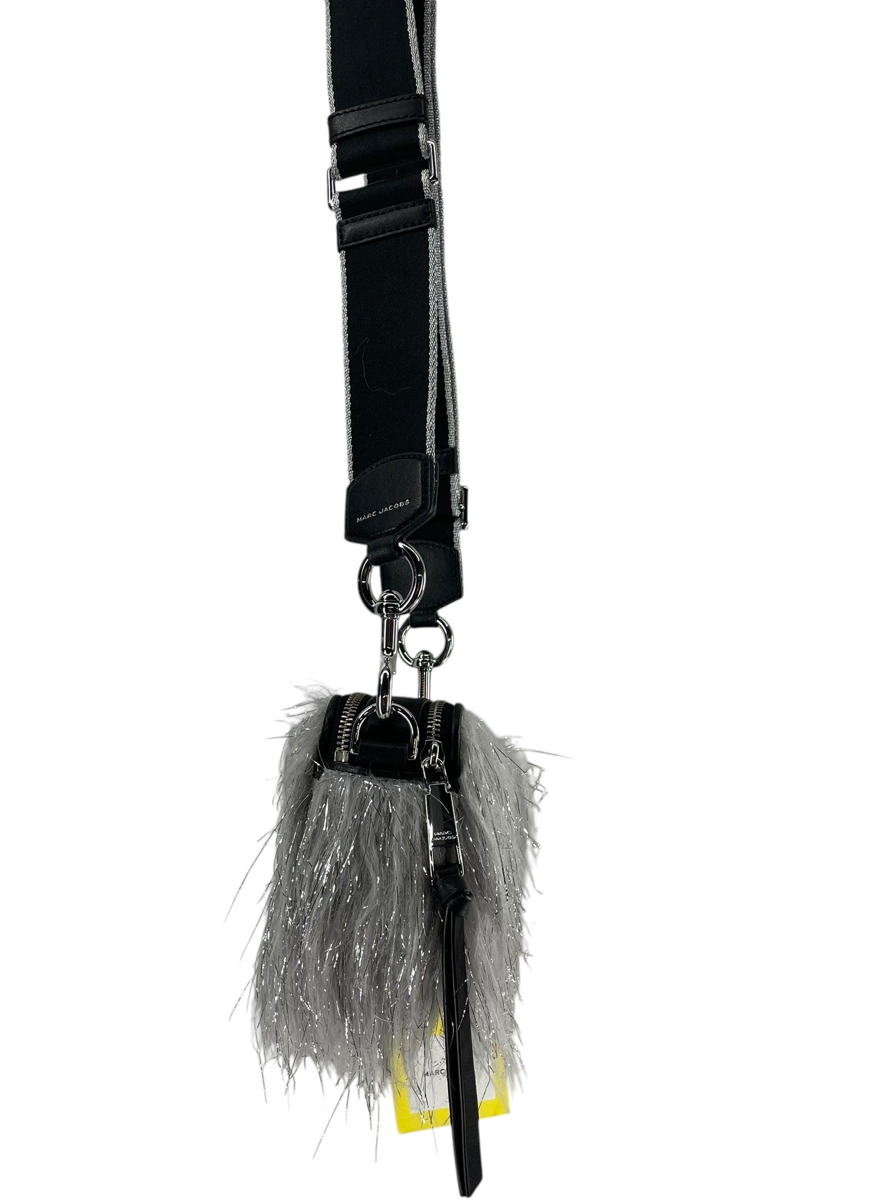 MARC JACOBS/Cross Body Bag/Fake Fur/SLV/SILVER FUR SNAPSHOT view 3