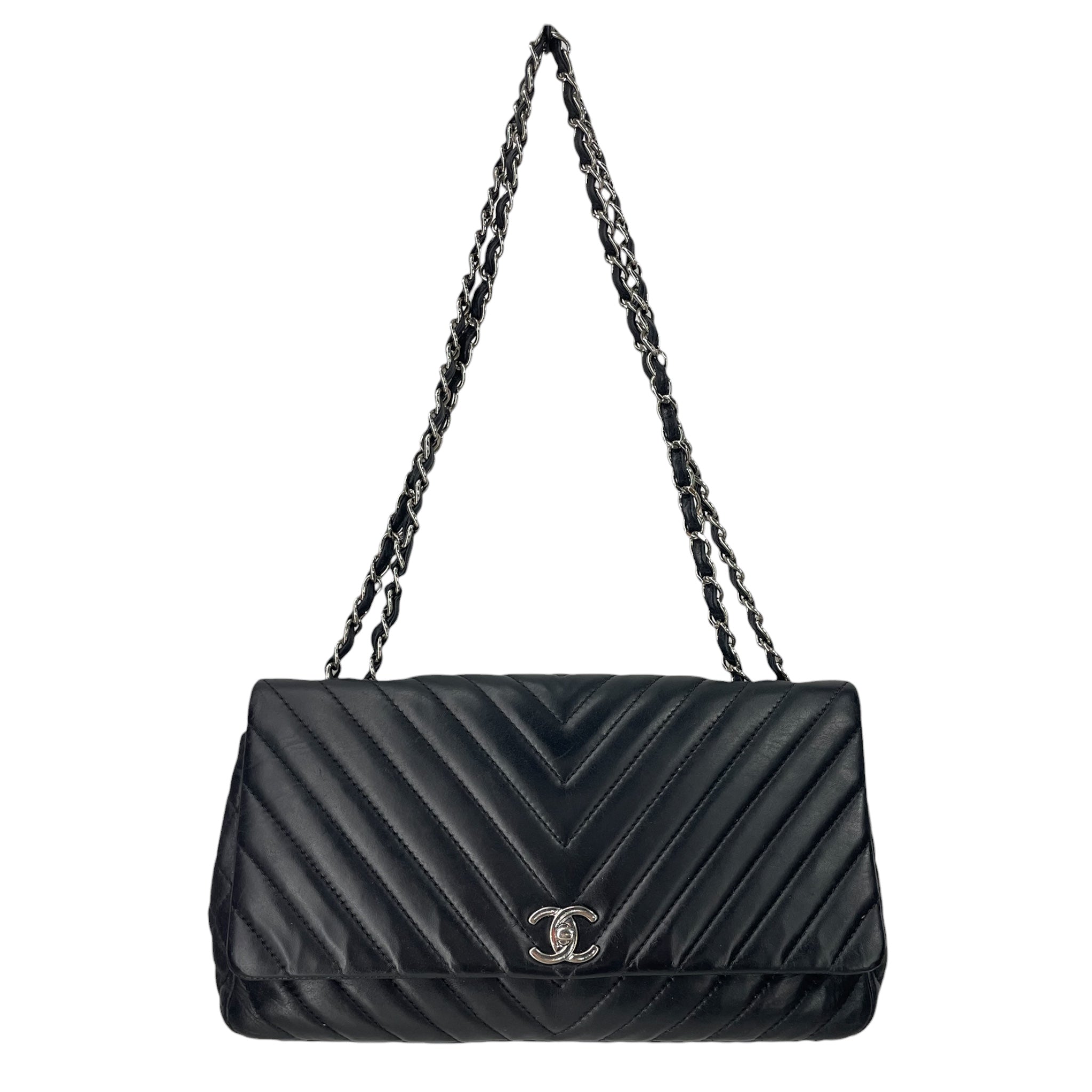 CHANEL/Bag/Leather/BLK/17351175 view 1