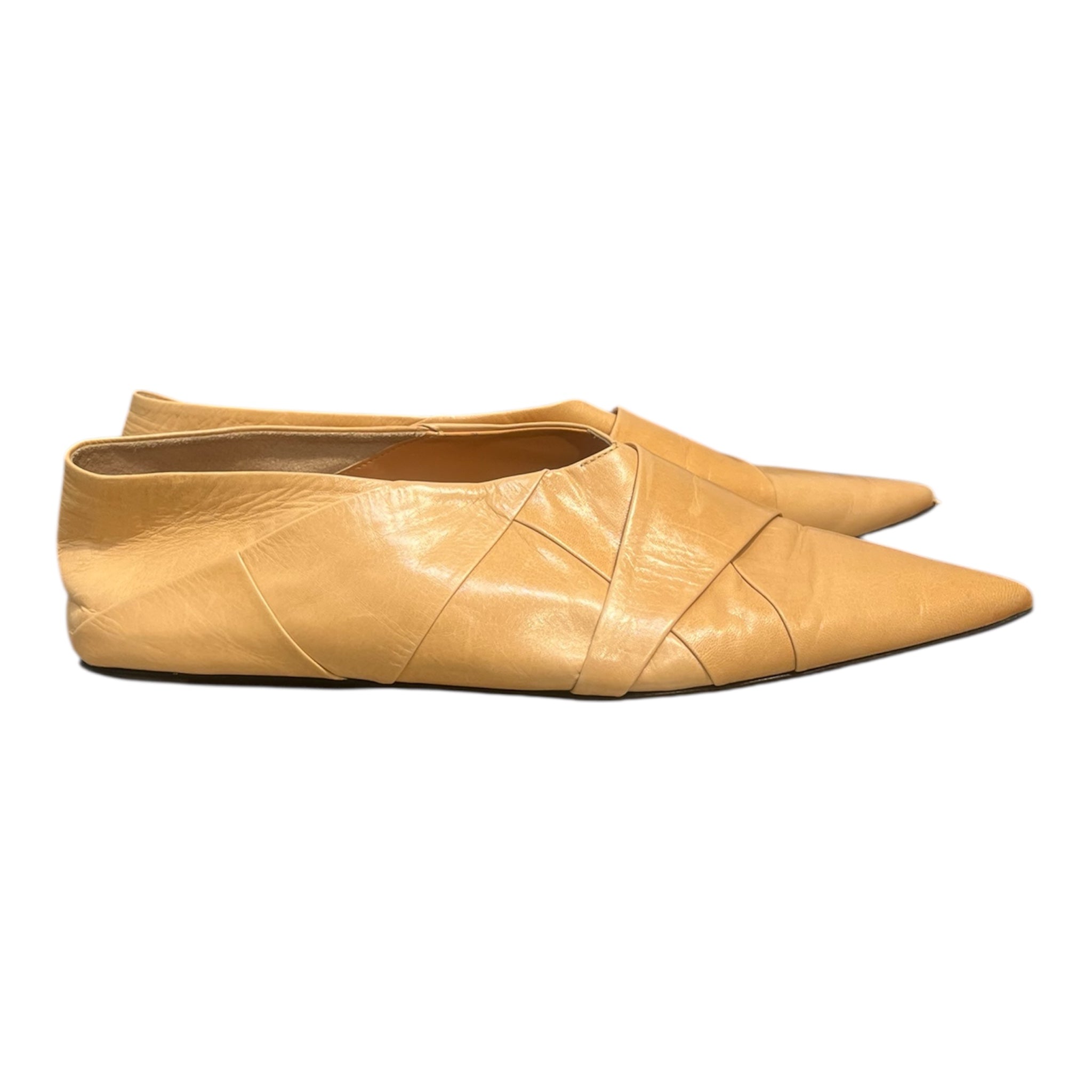 JIL SANDER/Dress Shoes/EU 38/Leather/CRM/POINTED view 5