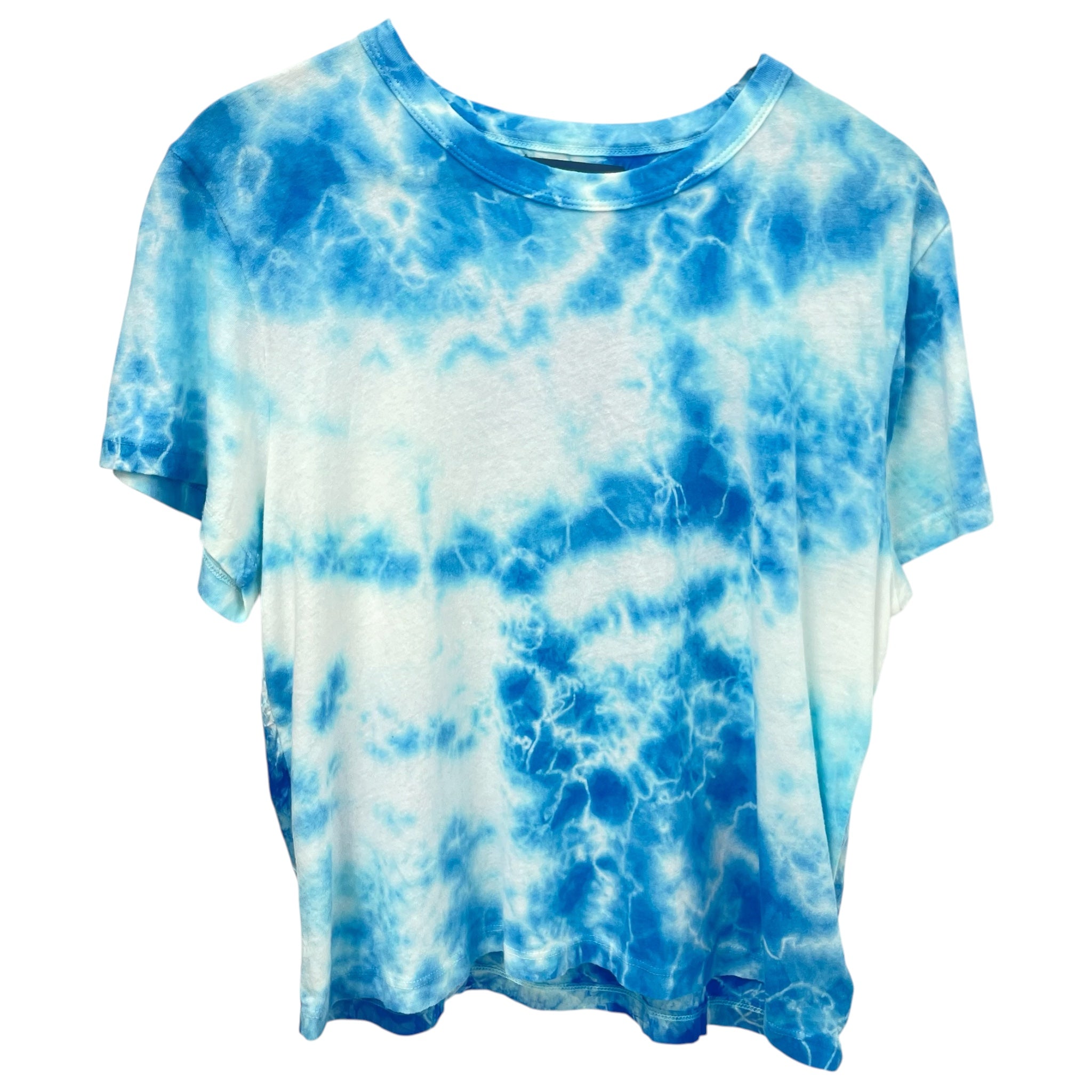 AMIRI/T-Shirt/M/Cotton/BLU/All Over Print/ view 1