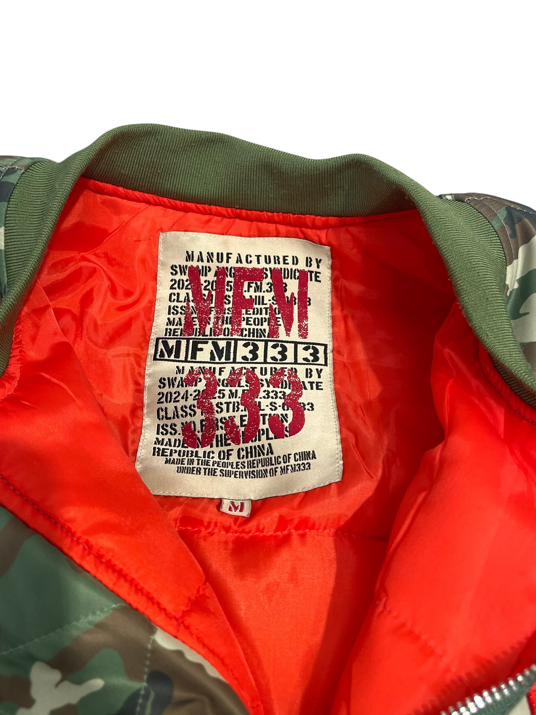 MURD333R.FM/Jacket/M/Cotton/GRN/Camouflage/ view 3