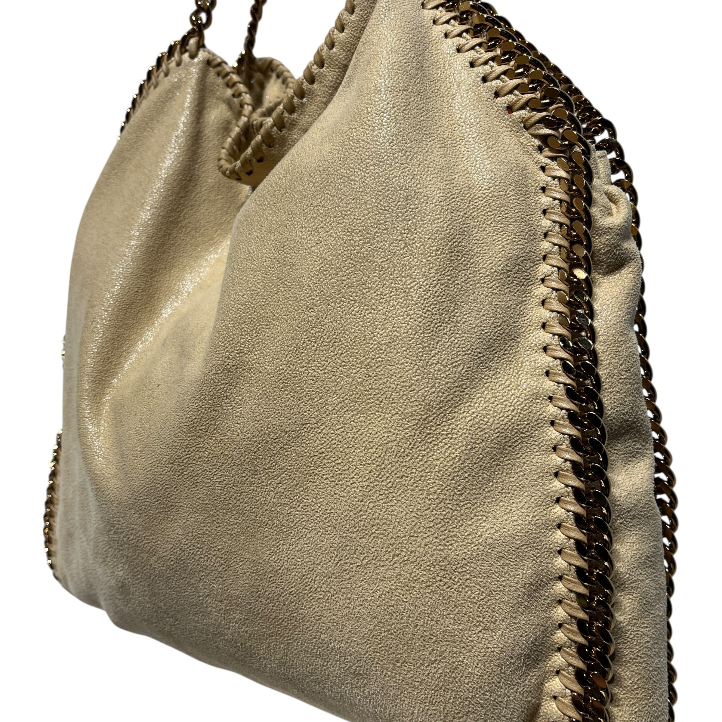 STELLAMcCARTNEY/Hand Bag/Suede/BEG/Falabella Gold Hardware view 4