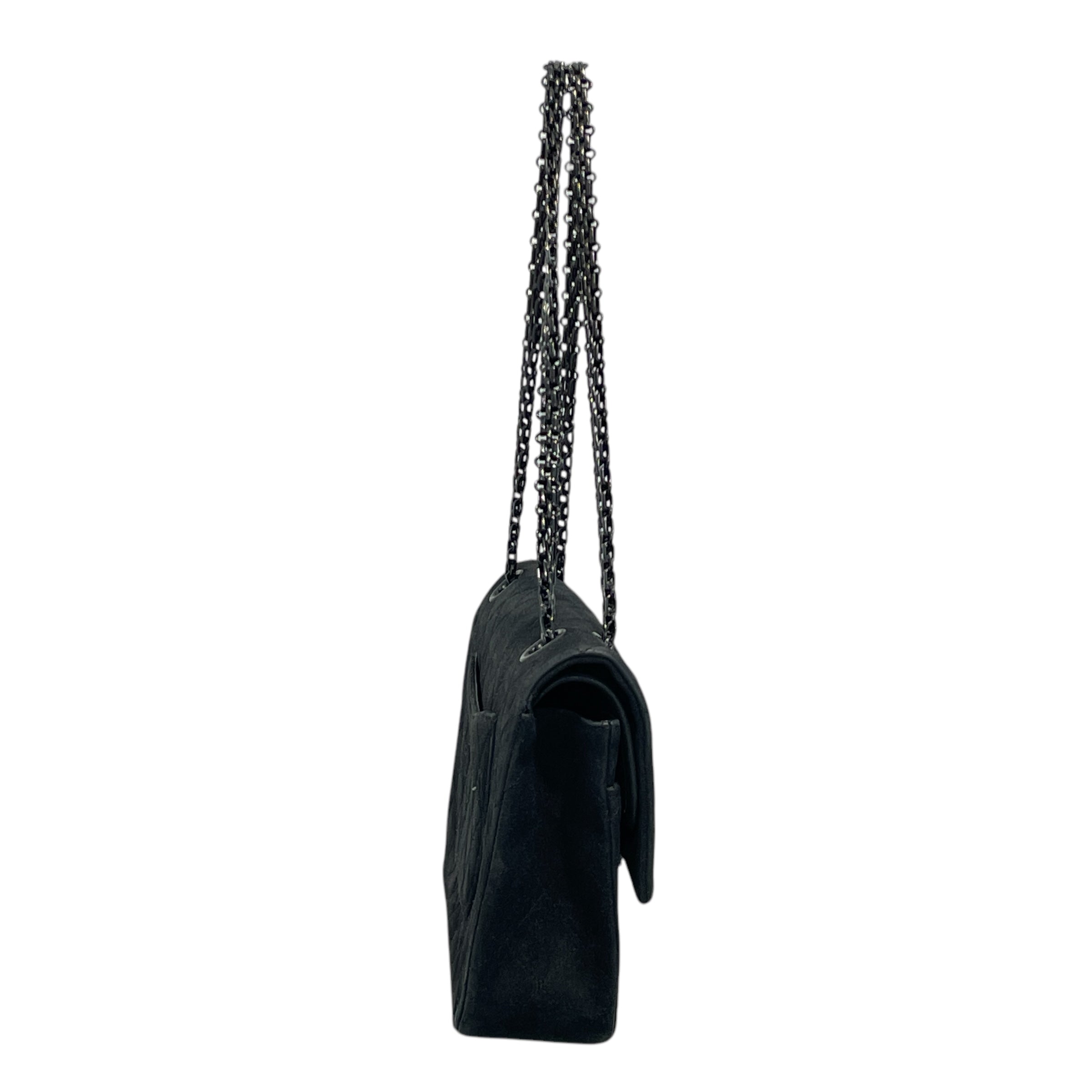 CHANEL/Cross Body Bag/BLK/2.55 view 3