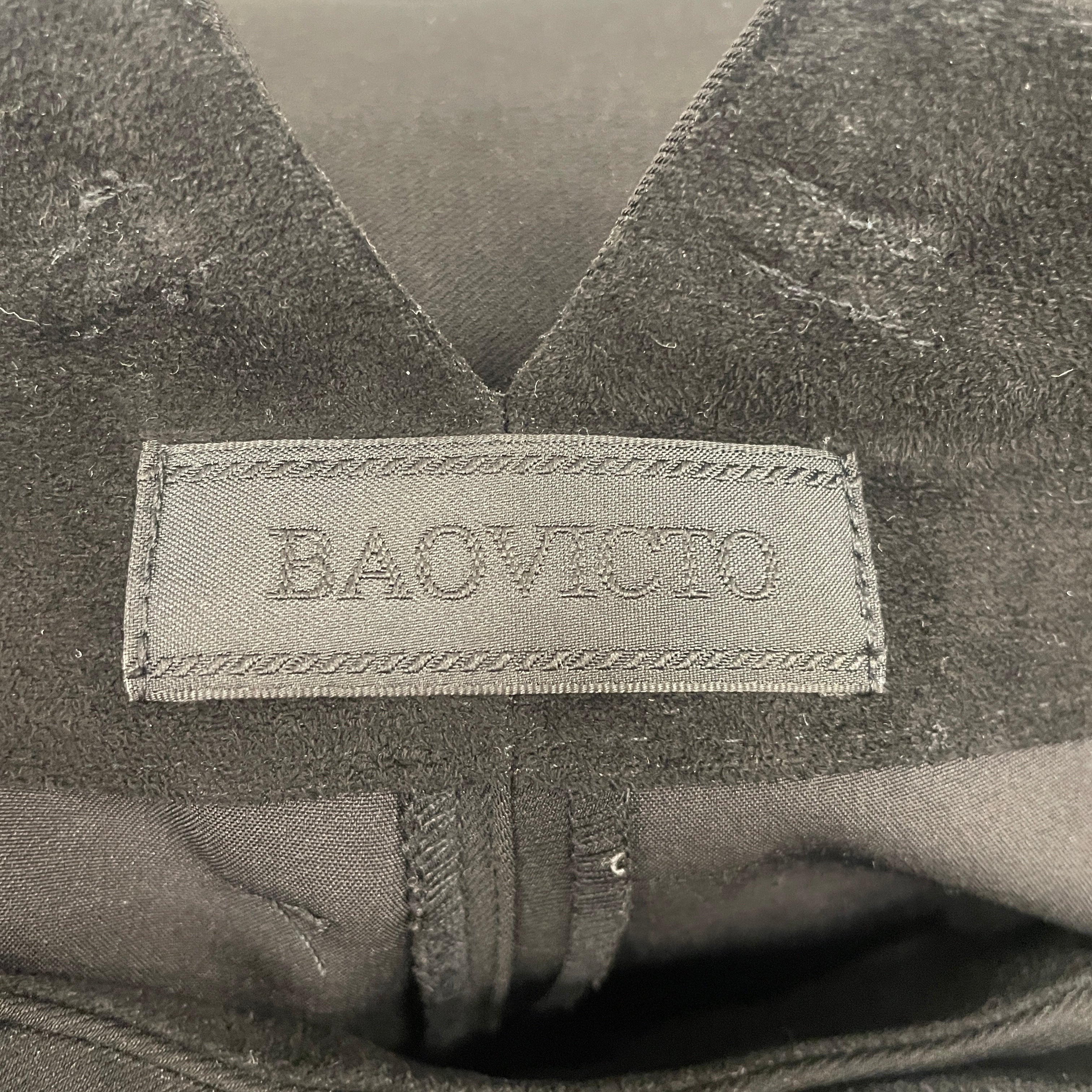 BAOVECTO/Pants/BLK/BALLOONLEG/KNEE PLEATING view 3