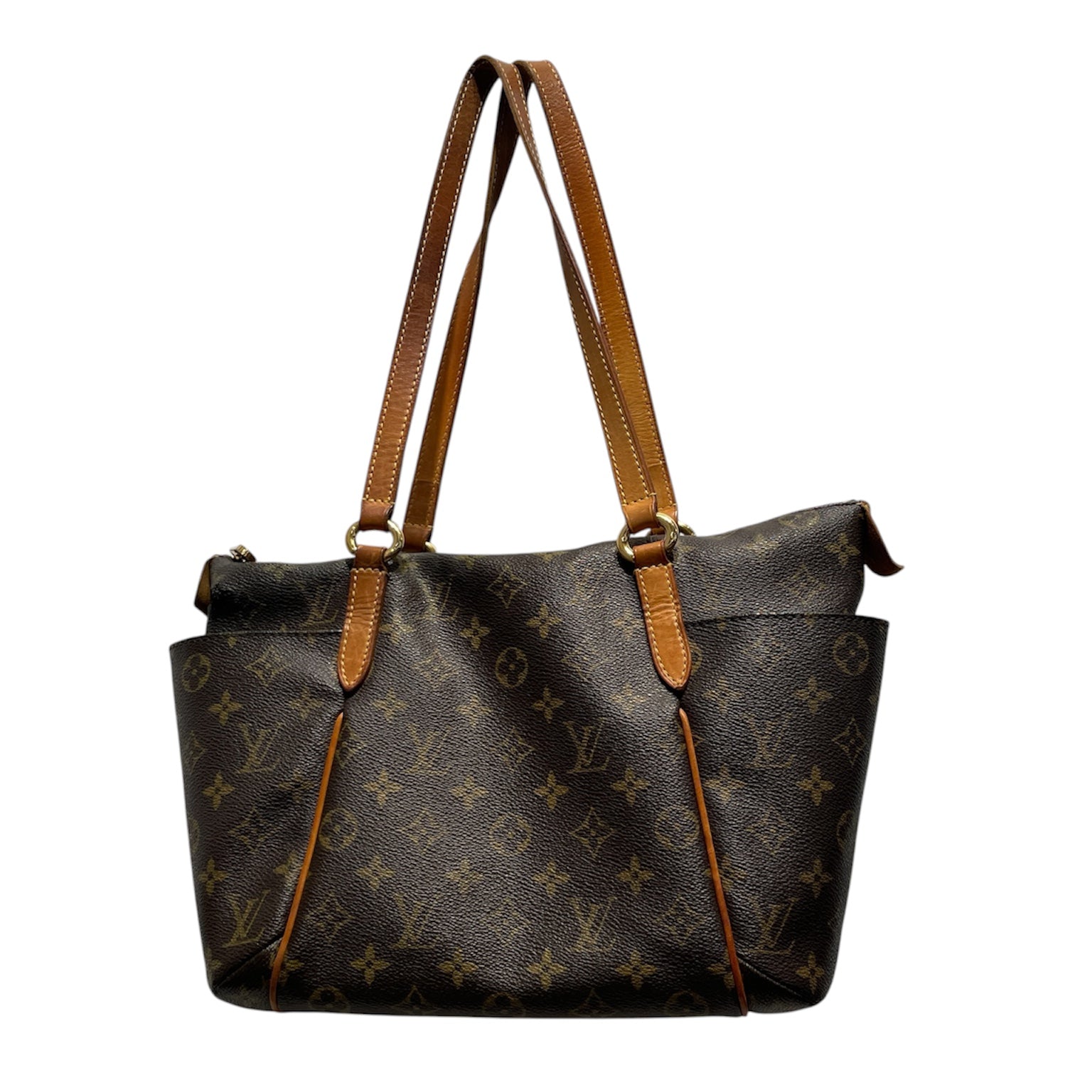 LOUIS VUITTON/Hand Bag/All Over Print/Leather/BRW/MONO TOTALLY view 1
