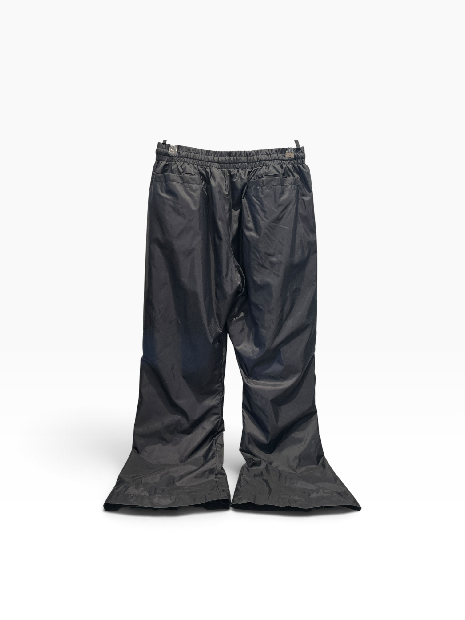 HELLSTAR/Pants/XL/Nylon/BLK/Flared Nylon Track Pants view 4