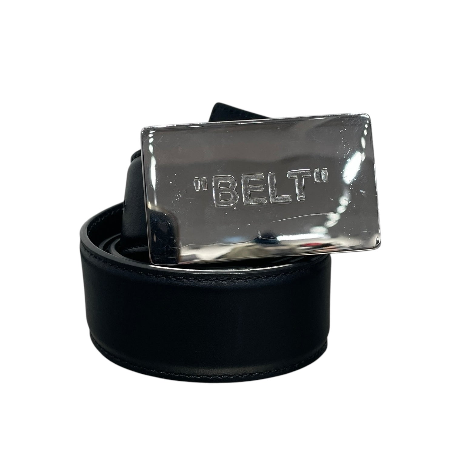 OFF-WHITE/Belt/Leather/BLK/ view 1