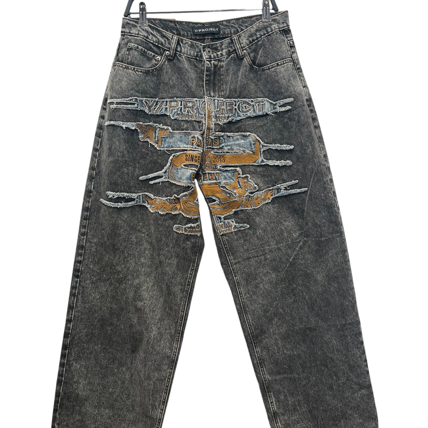 Y/PROJECT/Straight Pants/Denim/IDG/