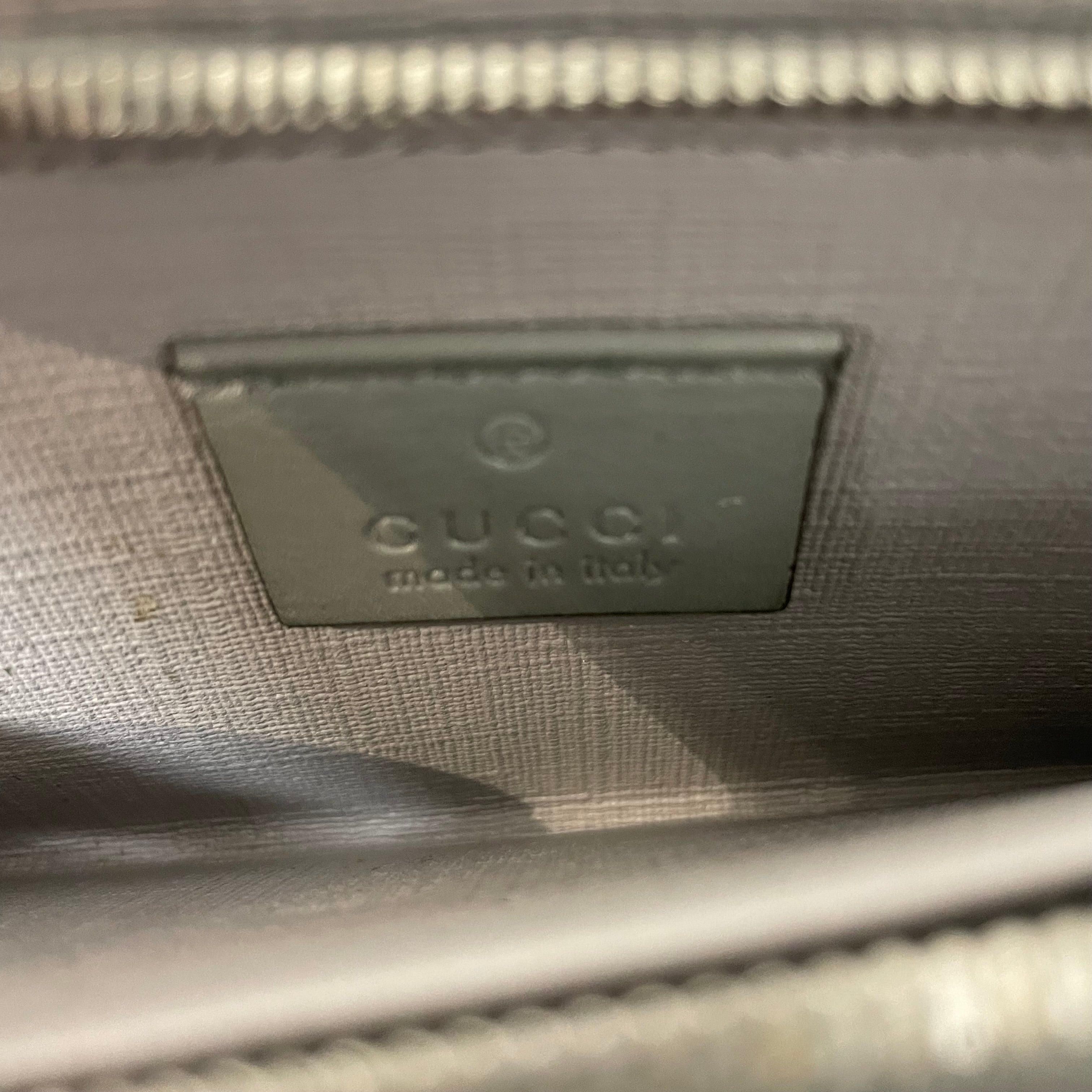 GUCCI/Long Wallet/Monogram/Leather/BEG/L's/continental gg coated canvas w view 4