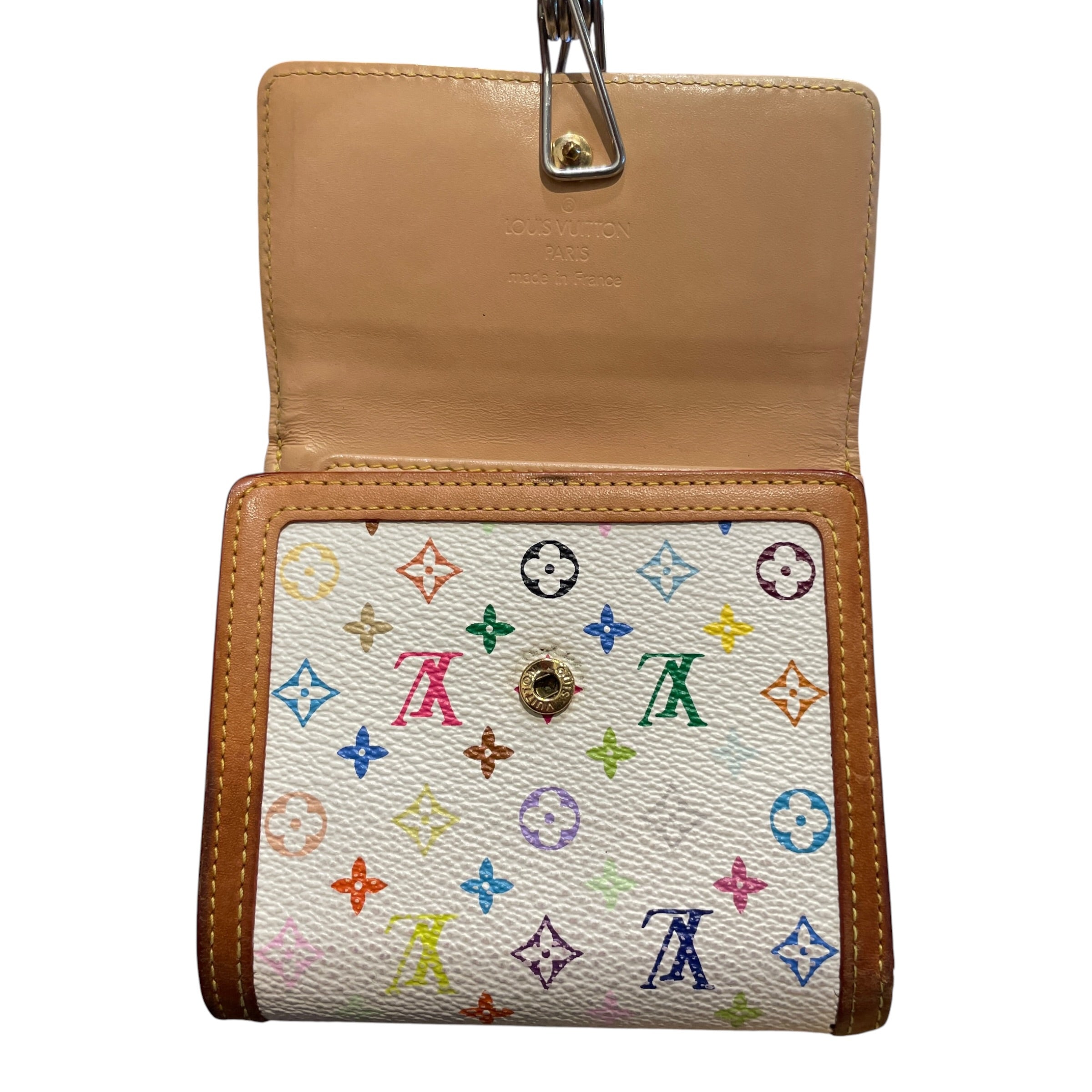 LOUIS VUITTON/Wallet/Monogram/Leather/MLT/L's/Port Monnivier Card Wallet view 3