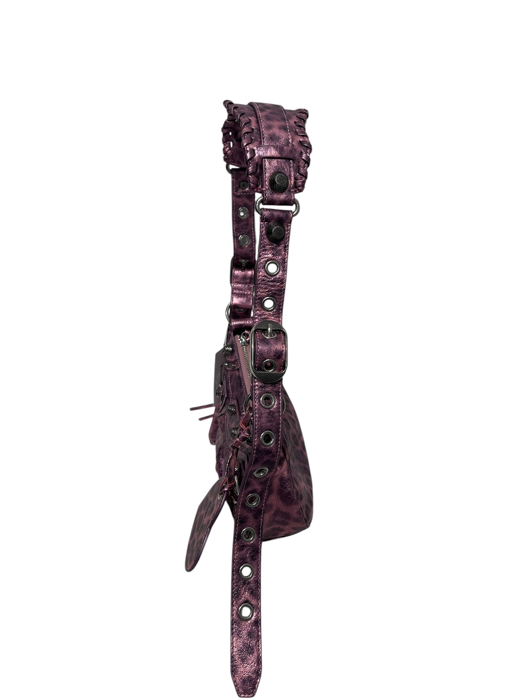 BALENCIAGA/Hand Bag/Leopard/Lambskin/PNK/Le cagole Shoulder bag view 2