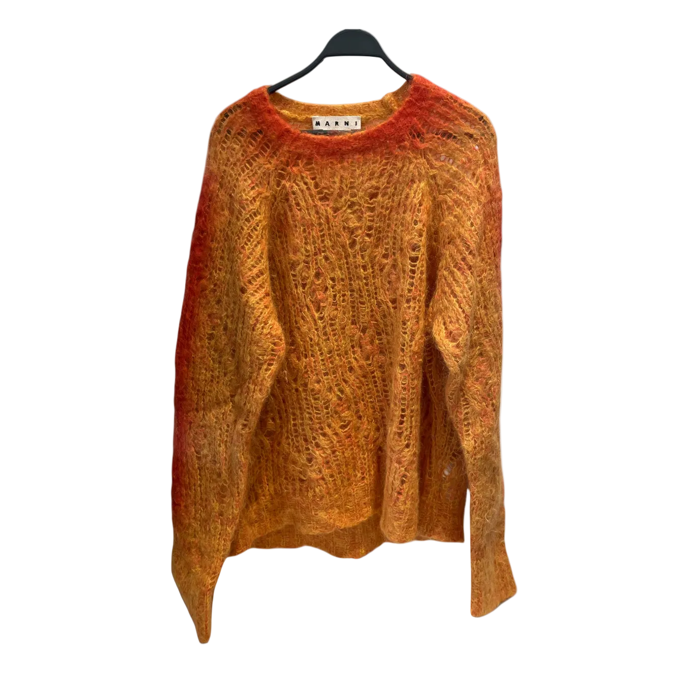 MARNI/Sweater/52/ORN/open knit mohair blend view 1