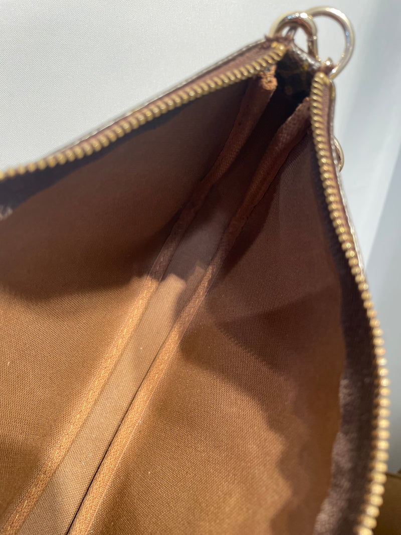 LOUIS VUITTON/Bag/OS/Monogram/Leather/BRW/Pochette Accessories
