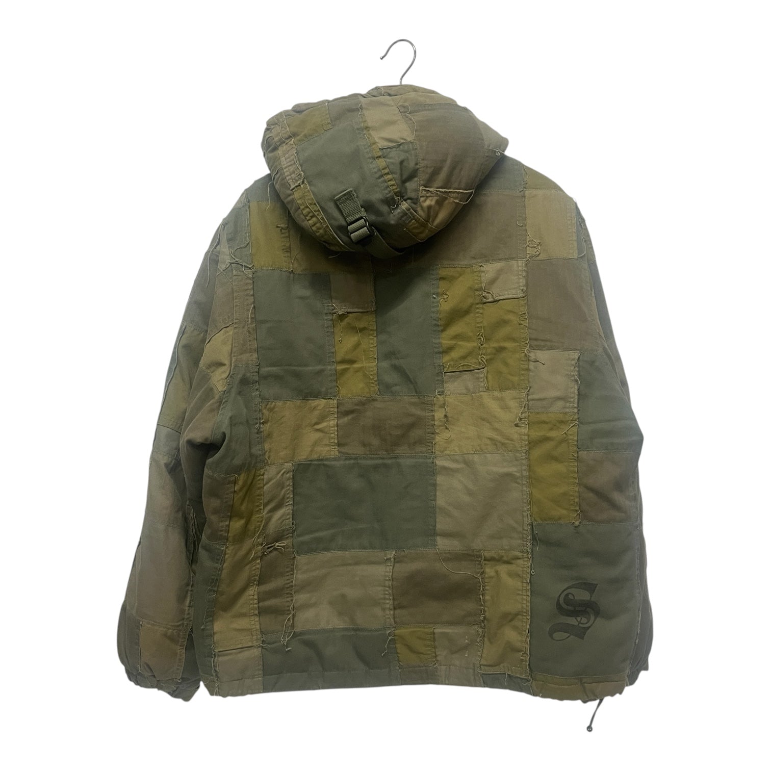 Supreme/JUNYA WATANABE COMME des GARCONS MAN/Souvenir Jkt/L/Cotton/GRN/PATCHWORK PUFFER/DOWN view 2