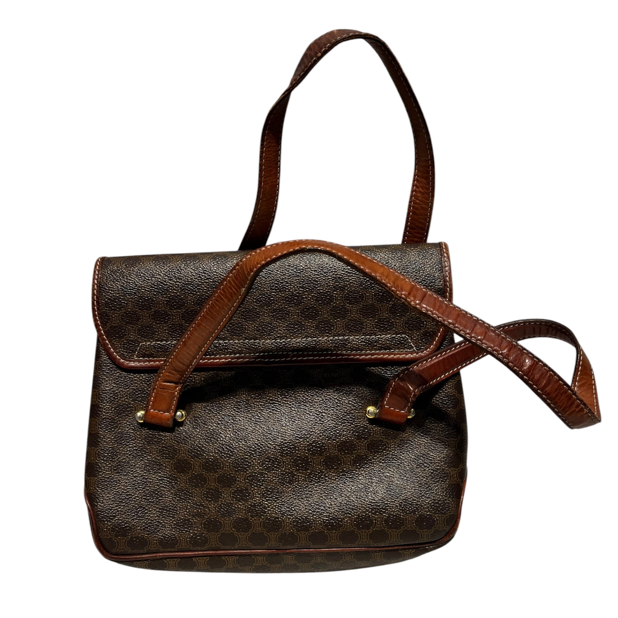 CELINE/Hand Bag/Monogram/BRW/M08 MONOGRAM BAG view 2
