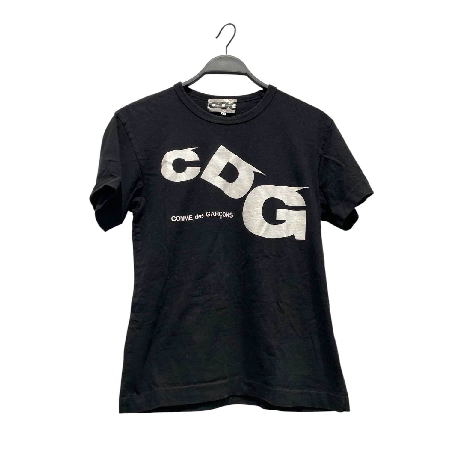 CDG/T-Shirt/M/Cotton/BLK/Big Logo view 1