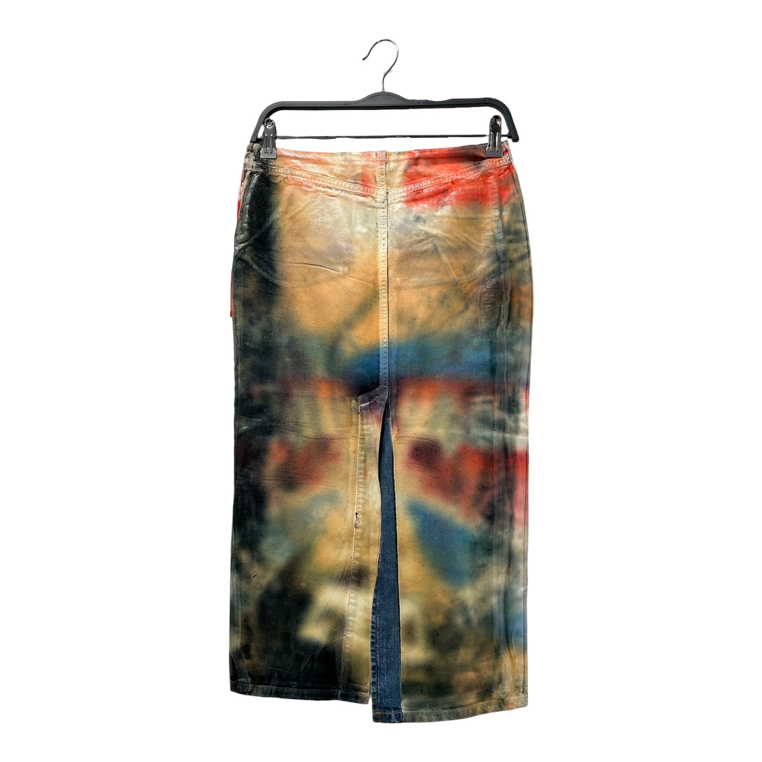 DIESEL/Skirt/23/All Over Print/Denim/MLT/RUNWAY PAINTED SKIRT view 2