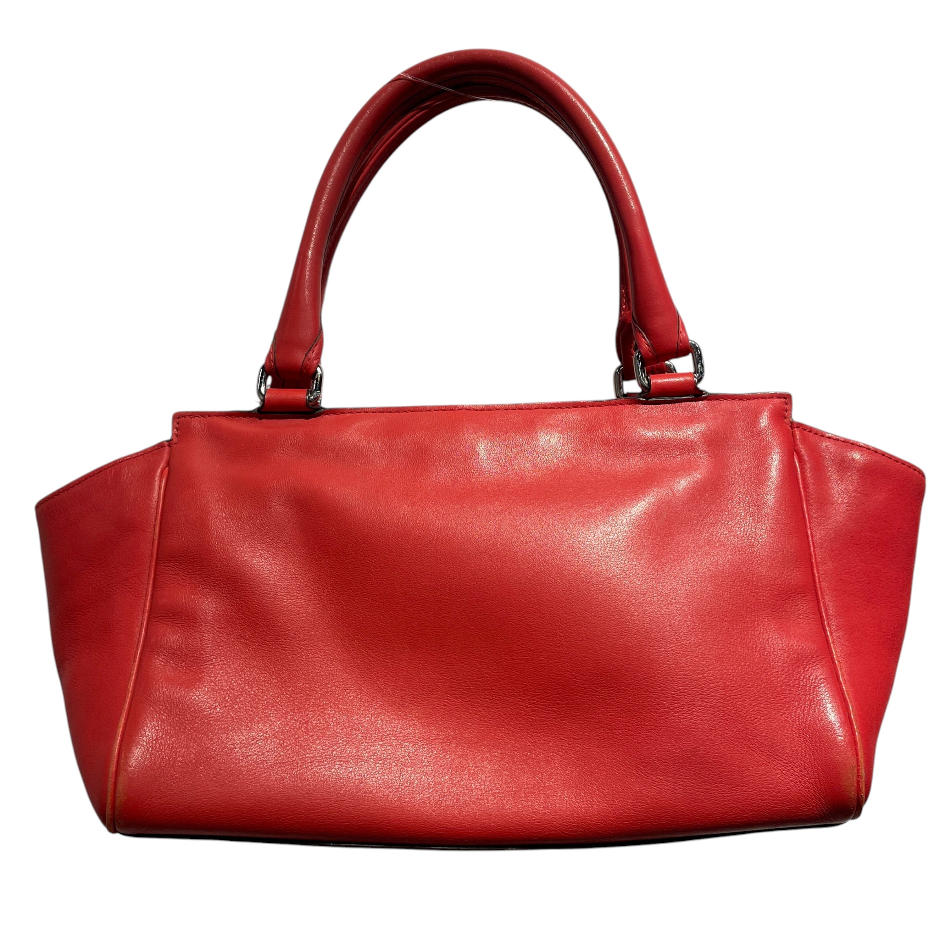 COACH/Bag/Leather/RED/double kisslock view 2