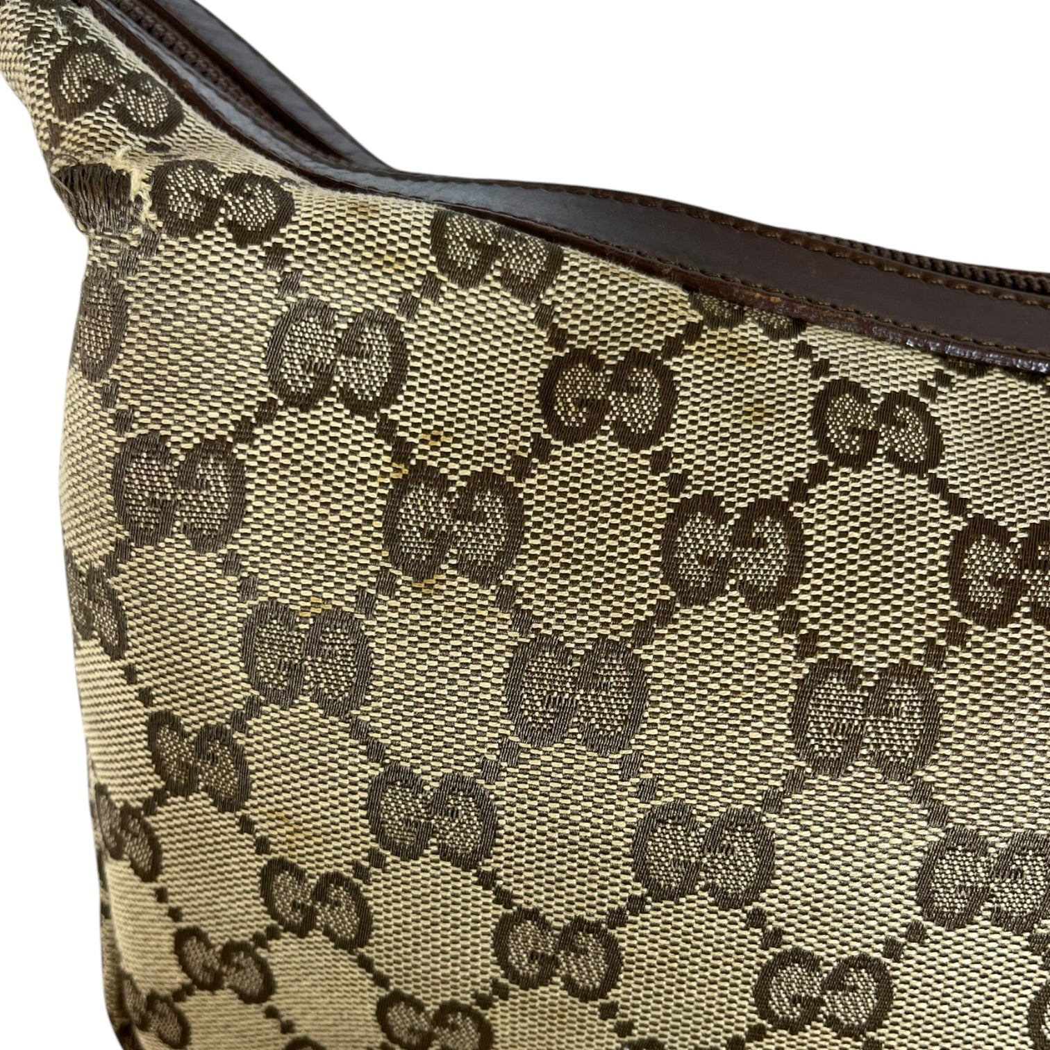 GUCCI/Bag/Monogram/Cotton/CML/GG CANVAS CRESCENT BAG view 10