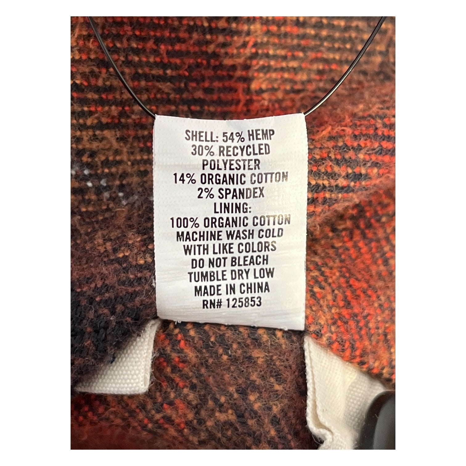 TAYLOR STITCH/Jacket/40/Cotton/BLK/blanket inside view 4