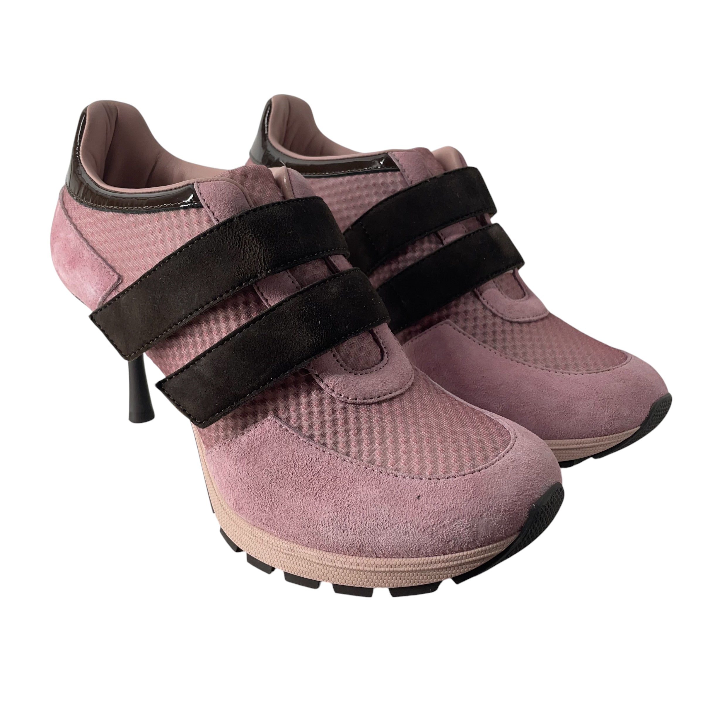 sneex/Heels/US 9/Suede/PNK/SNEAKER HEEL view 1