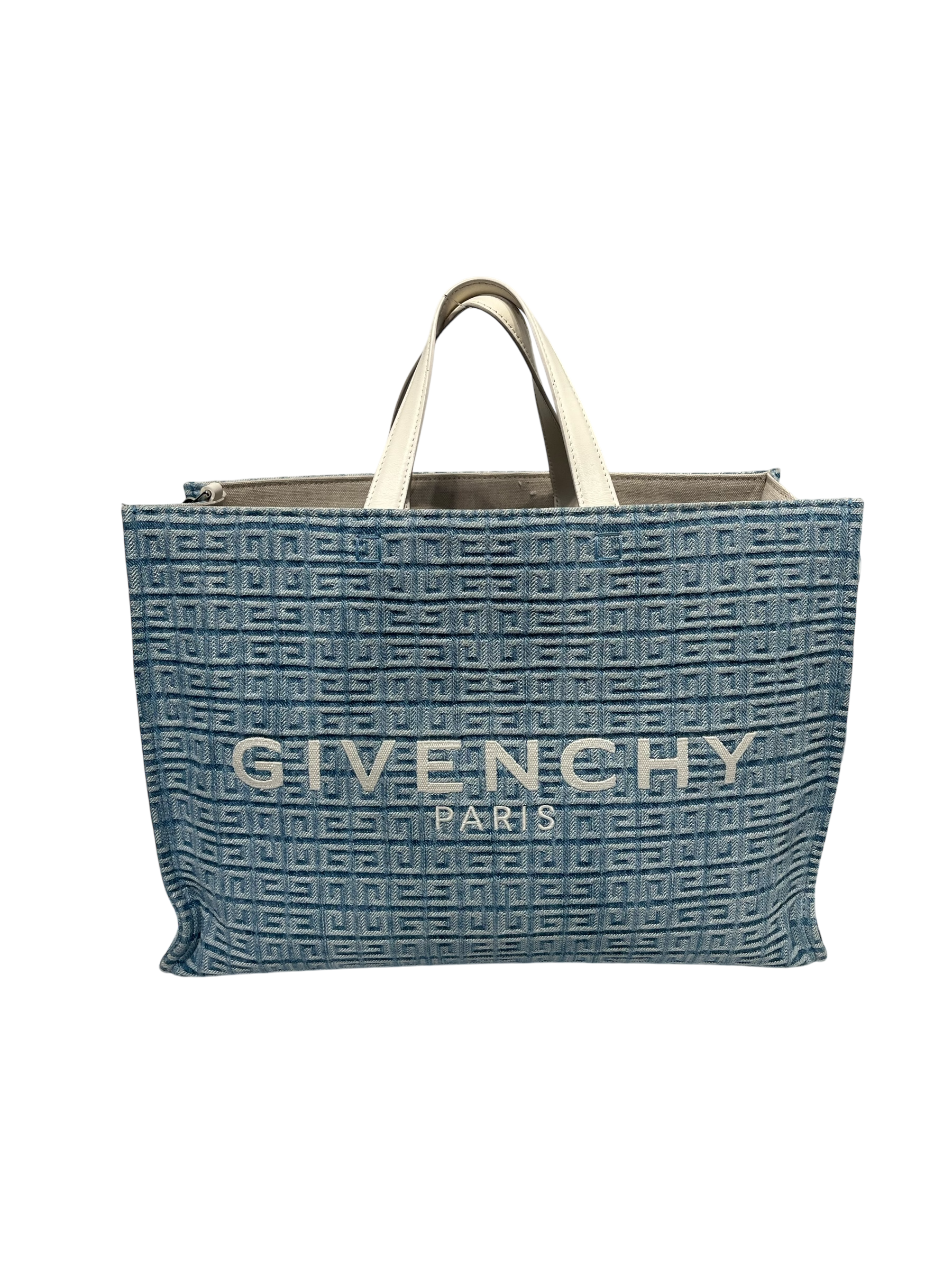 GIVENCHY/Hand Bag/BLU/G tote Denim view 2