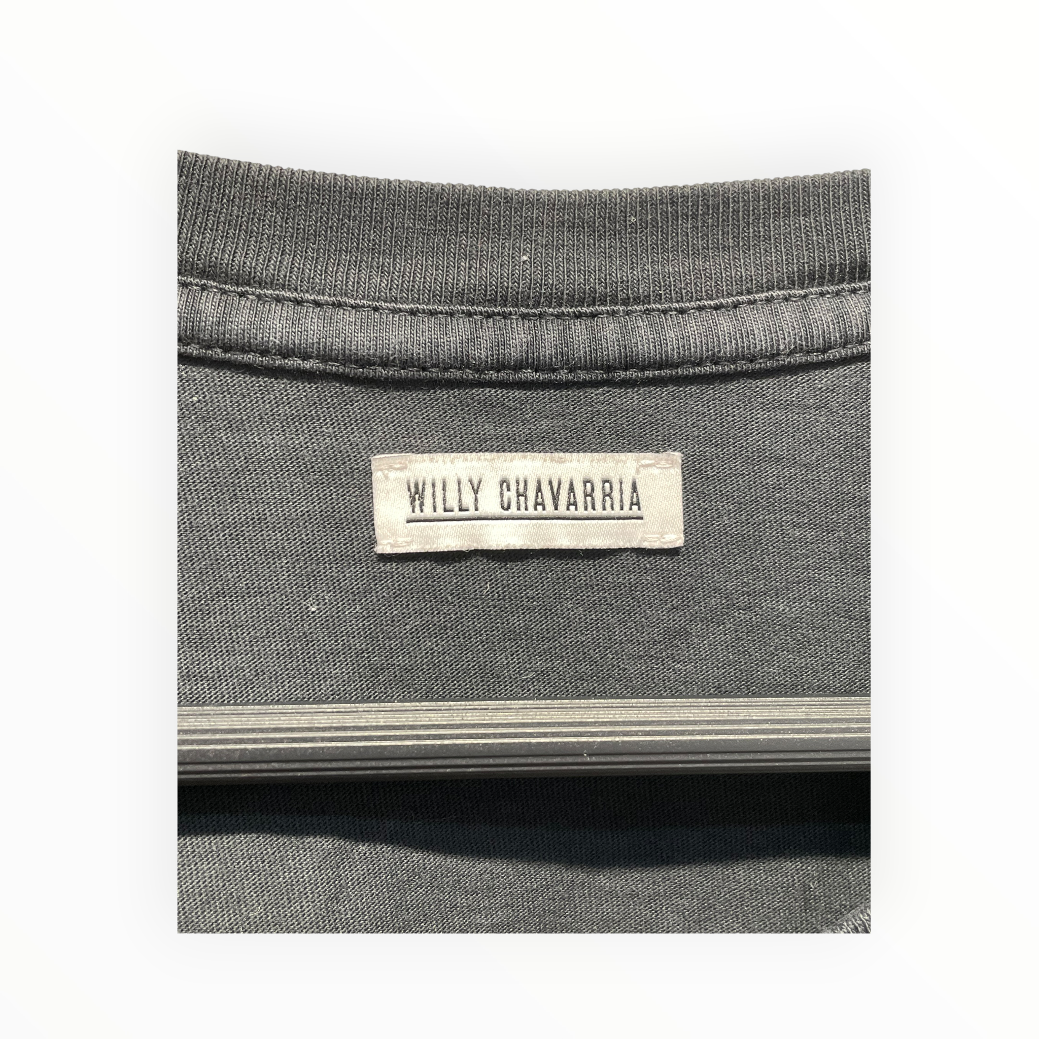 WILLY CHAVARRIA/T-Shirt/M/Cotton/BLK/CityShirt view 3