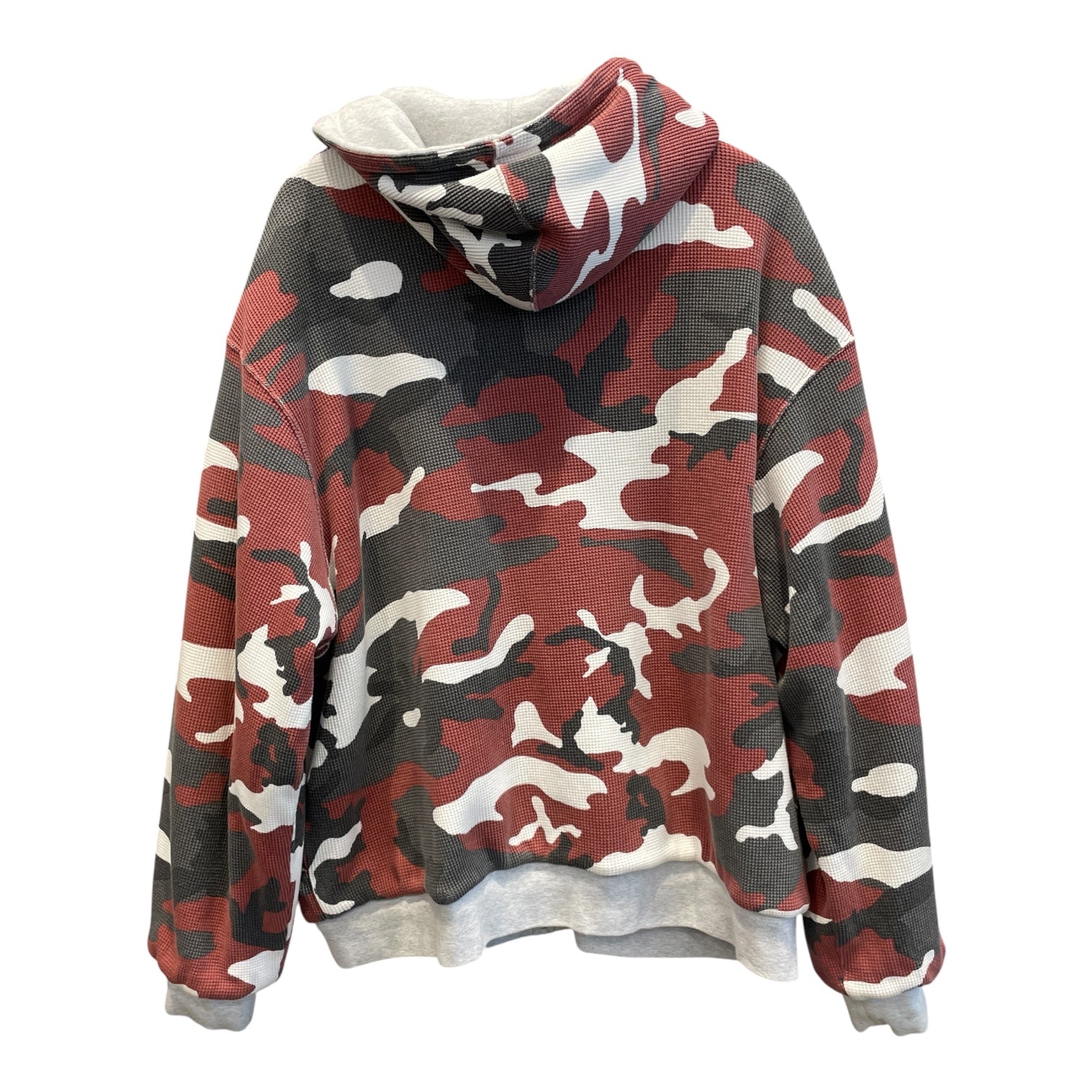 Supreme/Zip Up Hoodie/XL/Camouflage/Cotton/GRY/REVIRSIBLE view 4