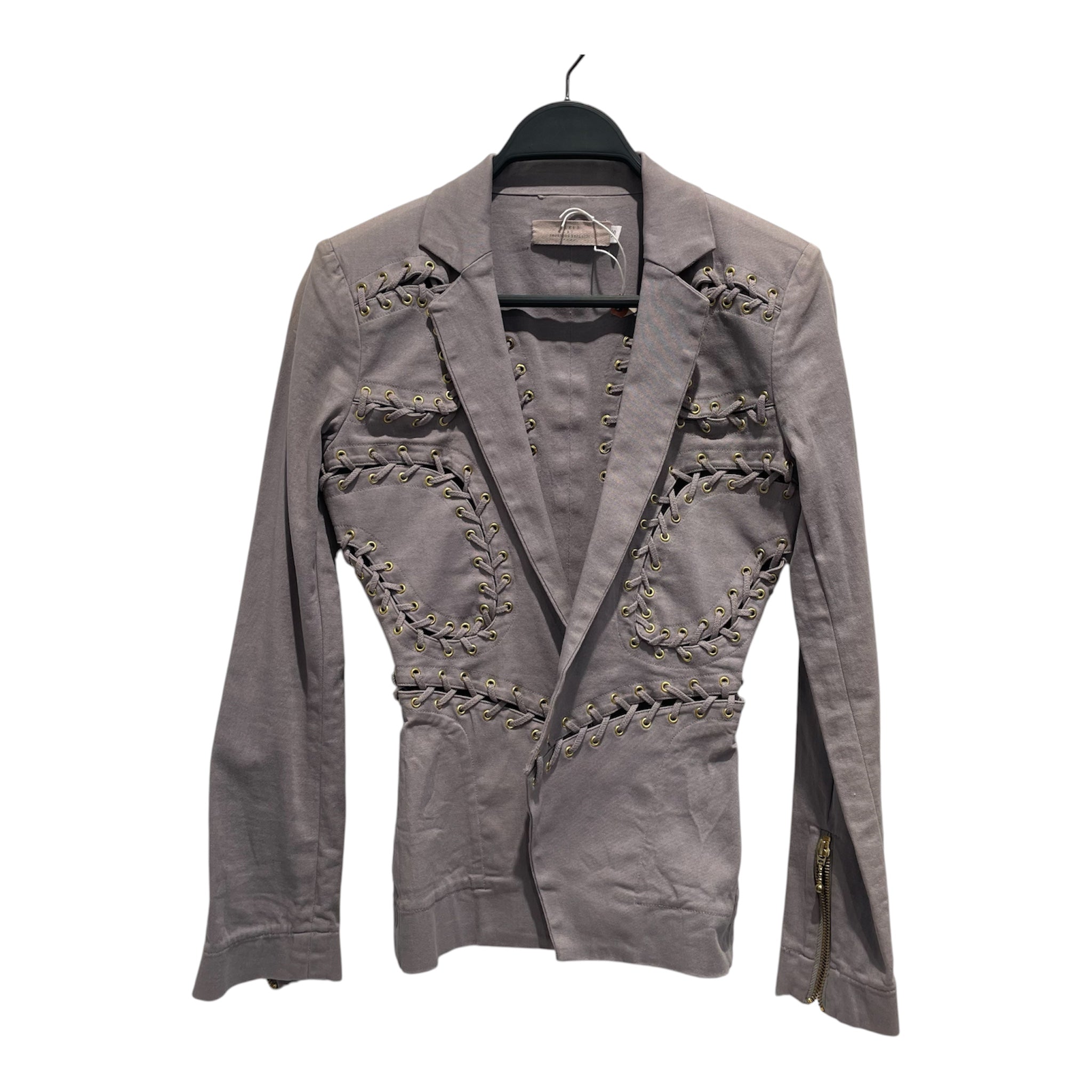 Preen/Jacket/XS/Cotton/GRY/shoe lace view 1