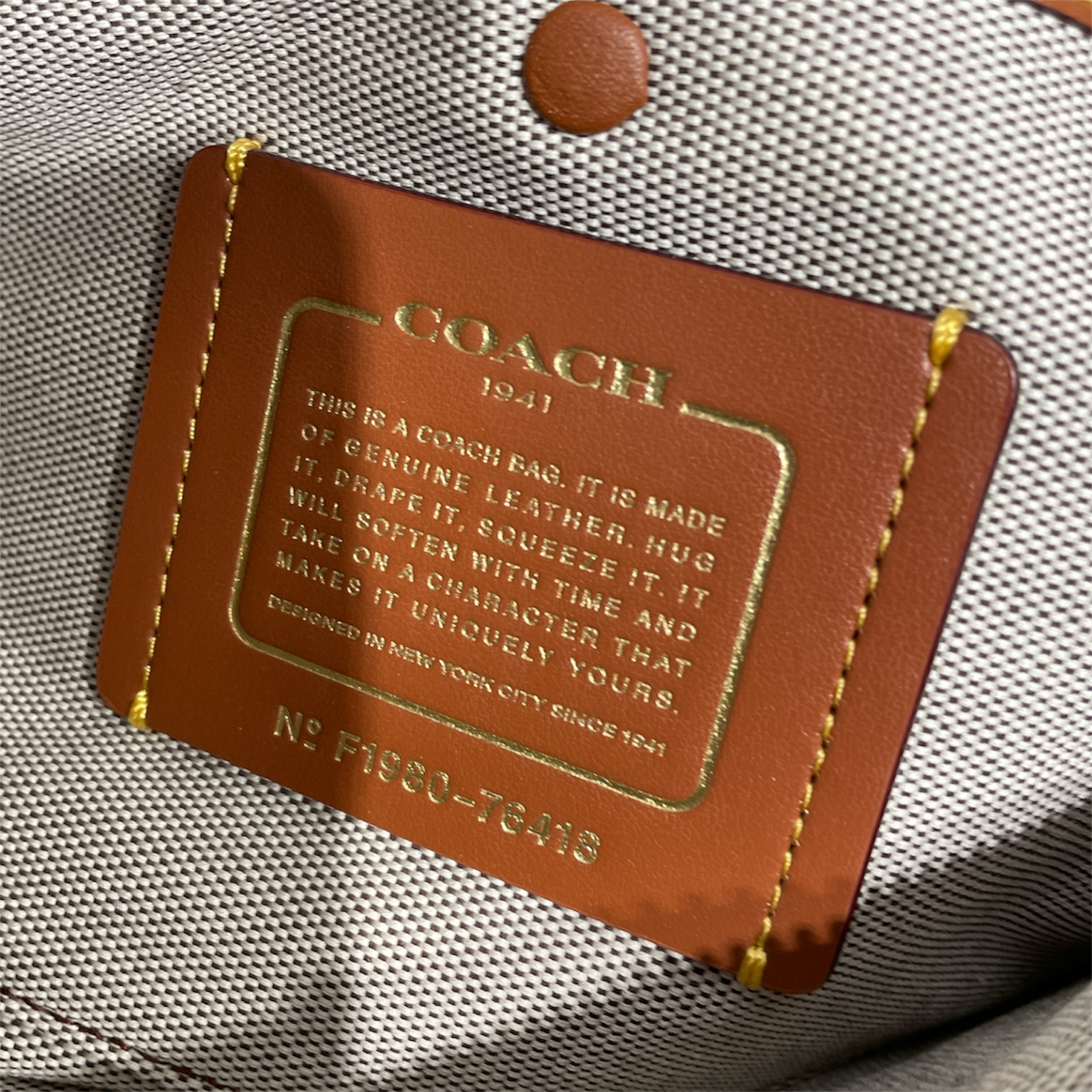 COACH/Hand Bag/Leather/ORN/SNAKESKIN SIDES view 3