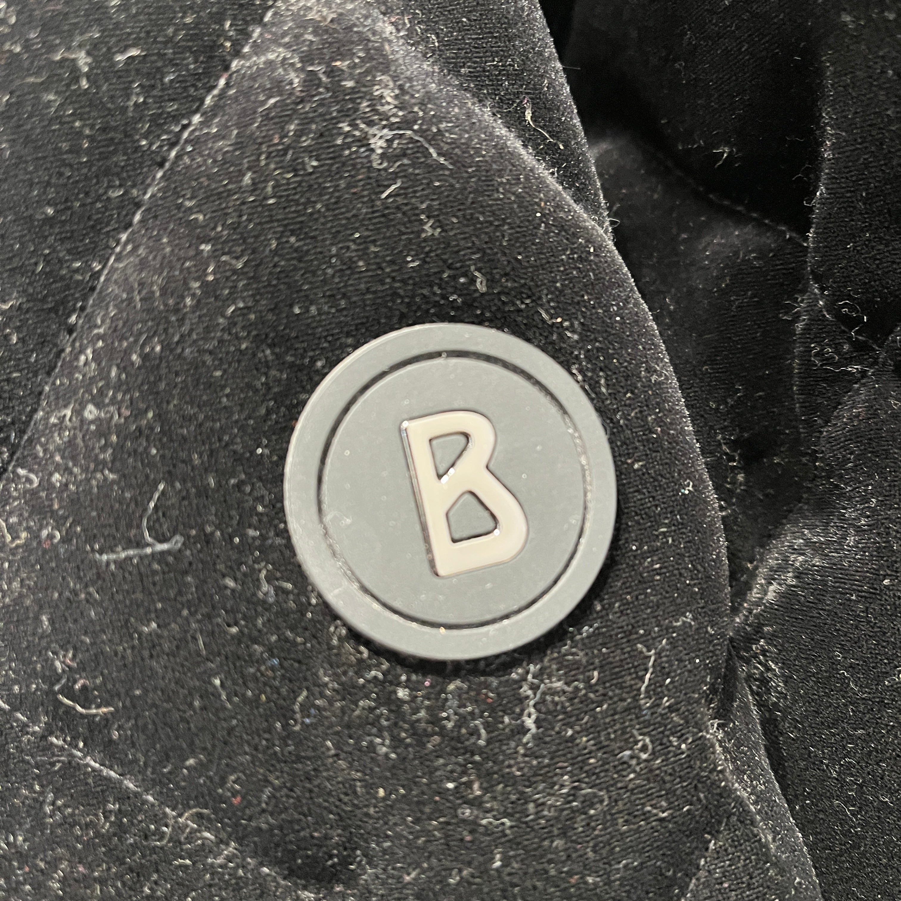 Bogner/Puffer Jkt/L/Nylon/BLK/velvet quilted detachable hood view 5